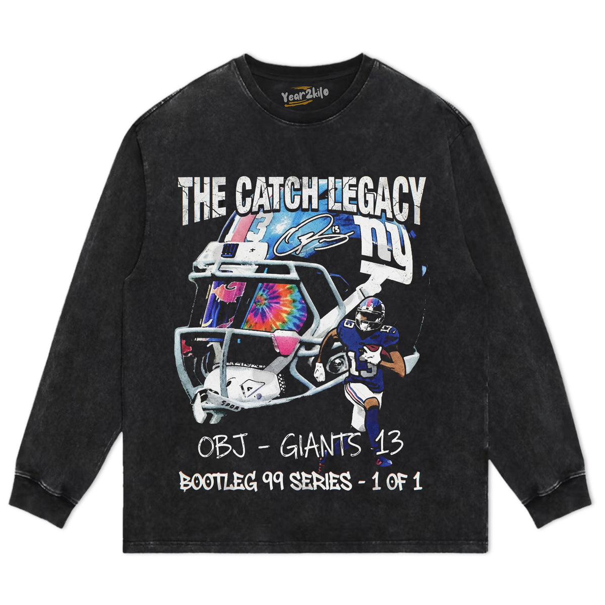 OBJ - THE CATCH GIANTS VINTAGE V2 TANK TOP & TEE & LONG SLEEVE & LAYERED LS & HOODIE