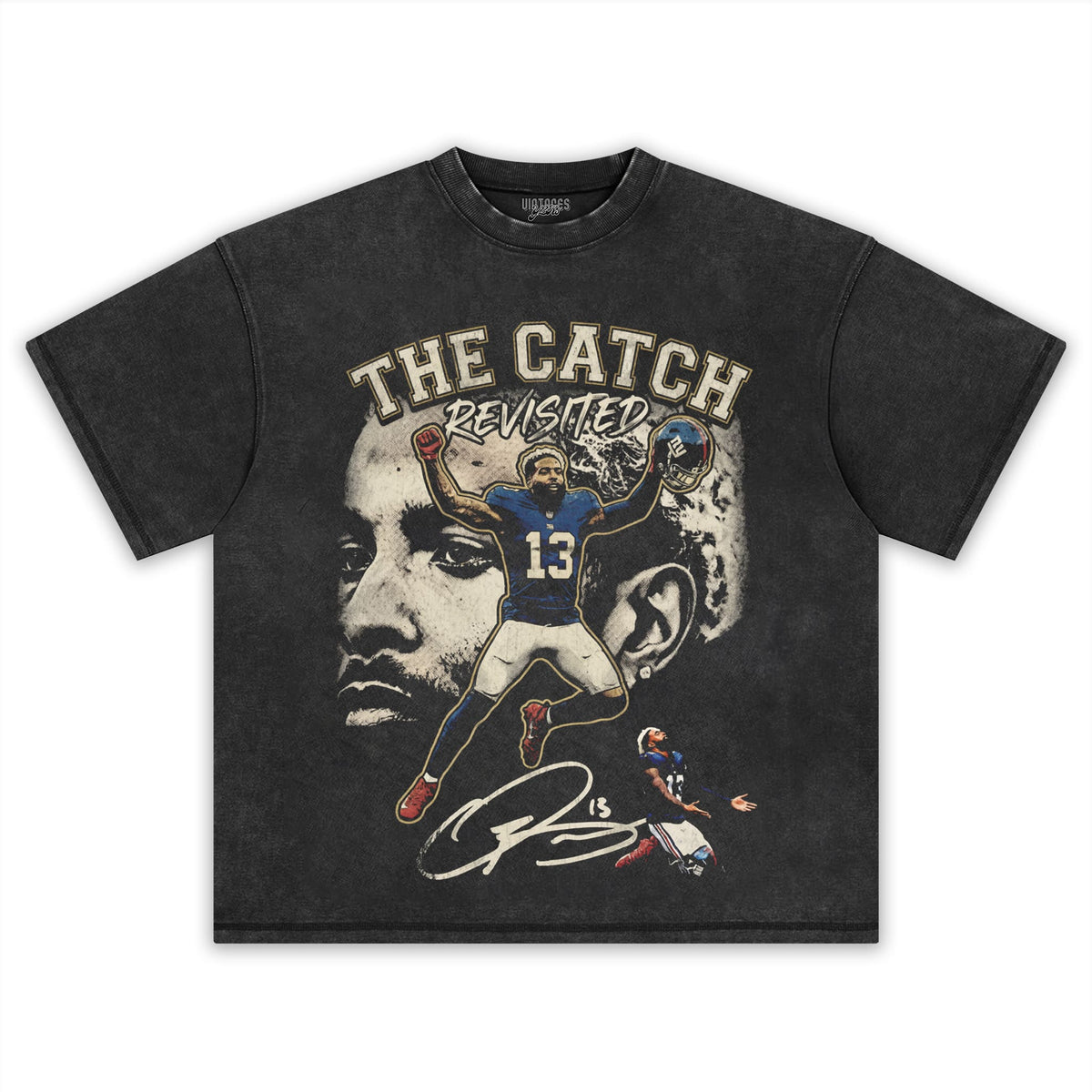 OBJ - THE CATCH GIANTS VINTAGE TANK TOP & TEE & LONG SLEEVE & LAYERED LS & HOODIE