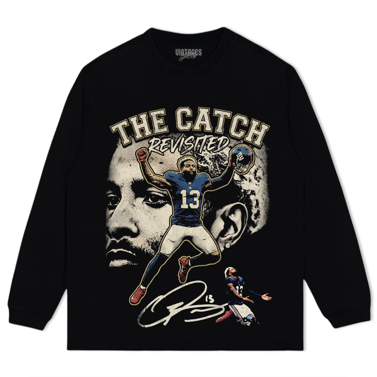 OBJ - THE CATCH GIANTS VINTAGE TANK TOP & TEE & LONG SLEEVE & LAYERED LS & HOODIE