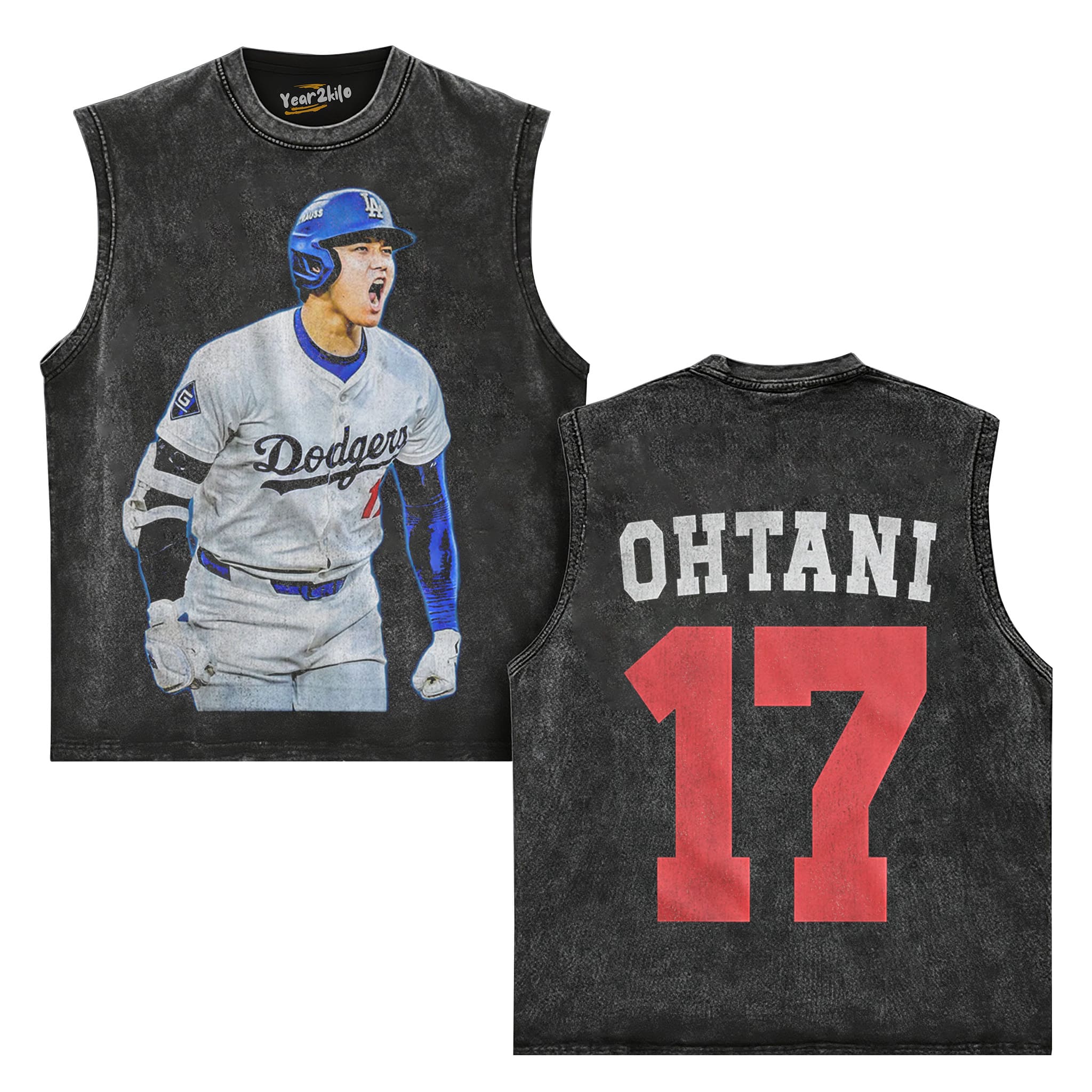 OHTANI MULTI PRINT V1 TANK TOP & TEE & LONG SLEEVE & LAYERED LS & HOODIE