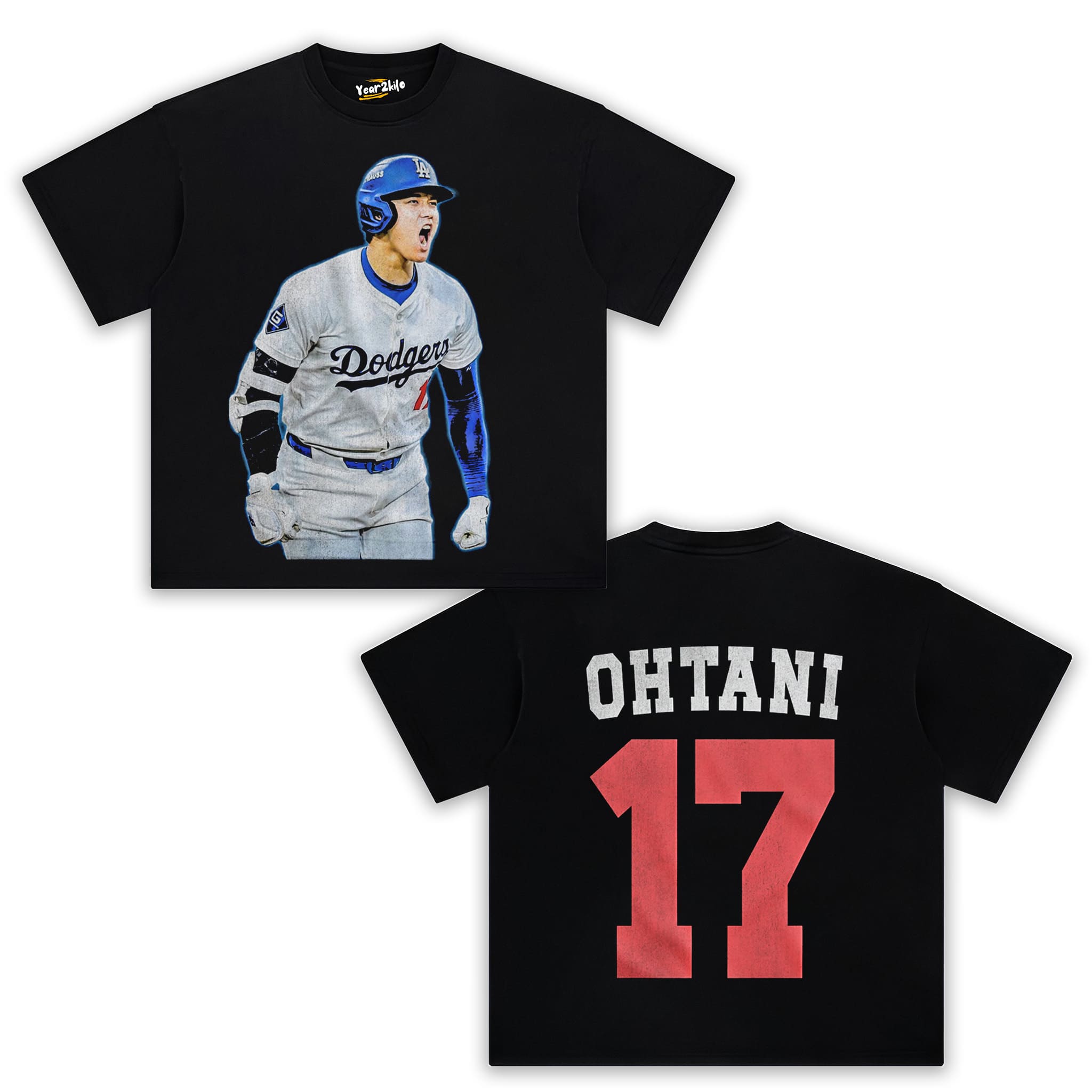 OHTANI MULTI PRINT V1 TANK TOP & TEE & LONG SLEEVE & LAYERED LS & HOODIE