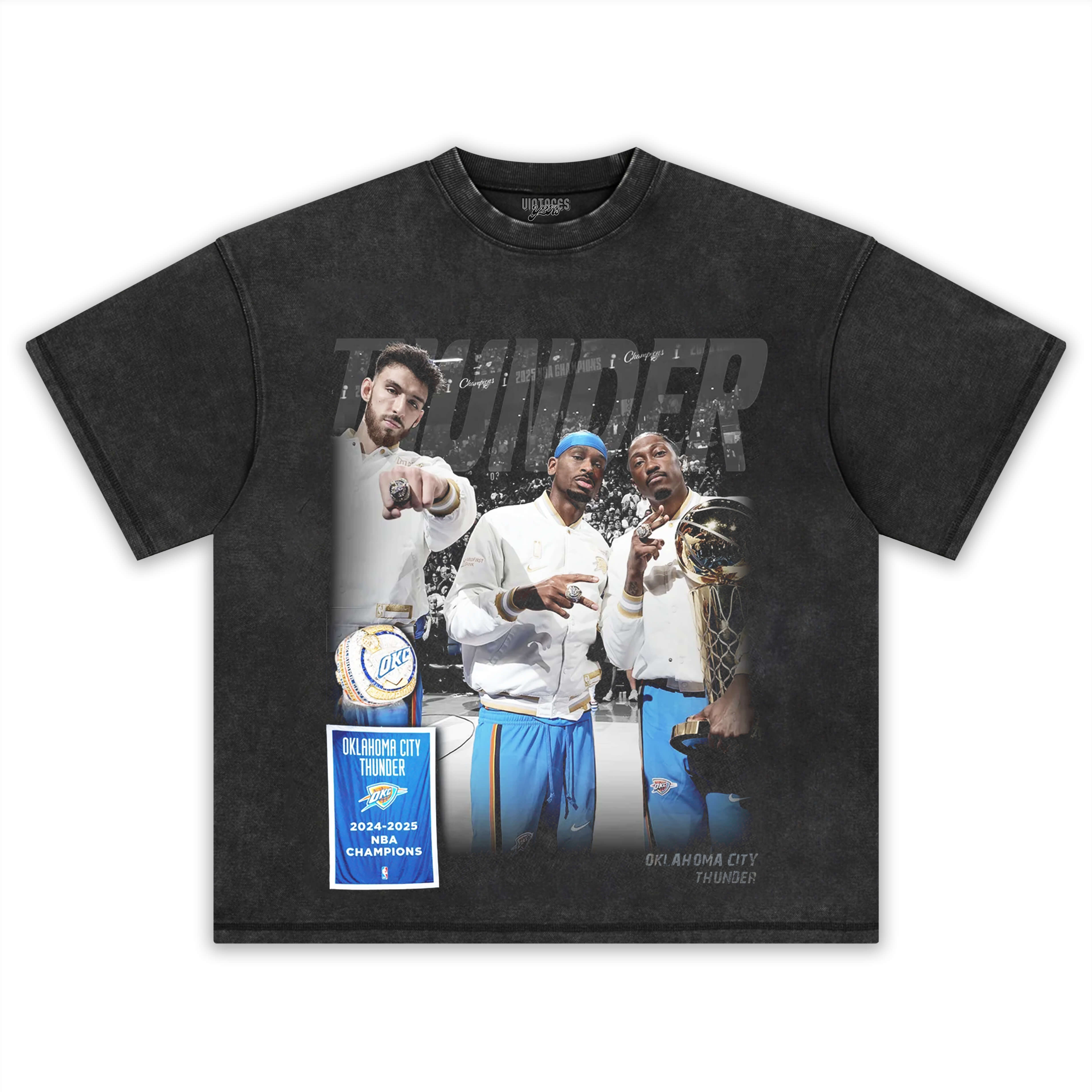 OKC THUNDER & CHAMPIONS TEE & LS & HOODIE