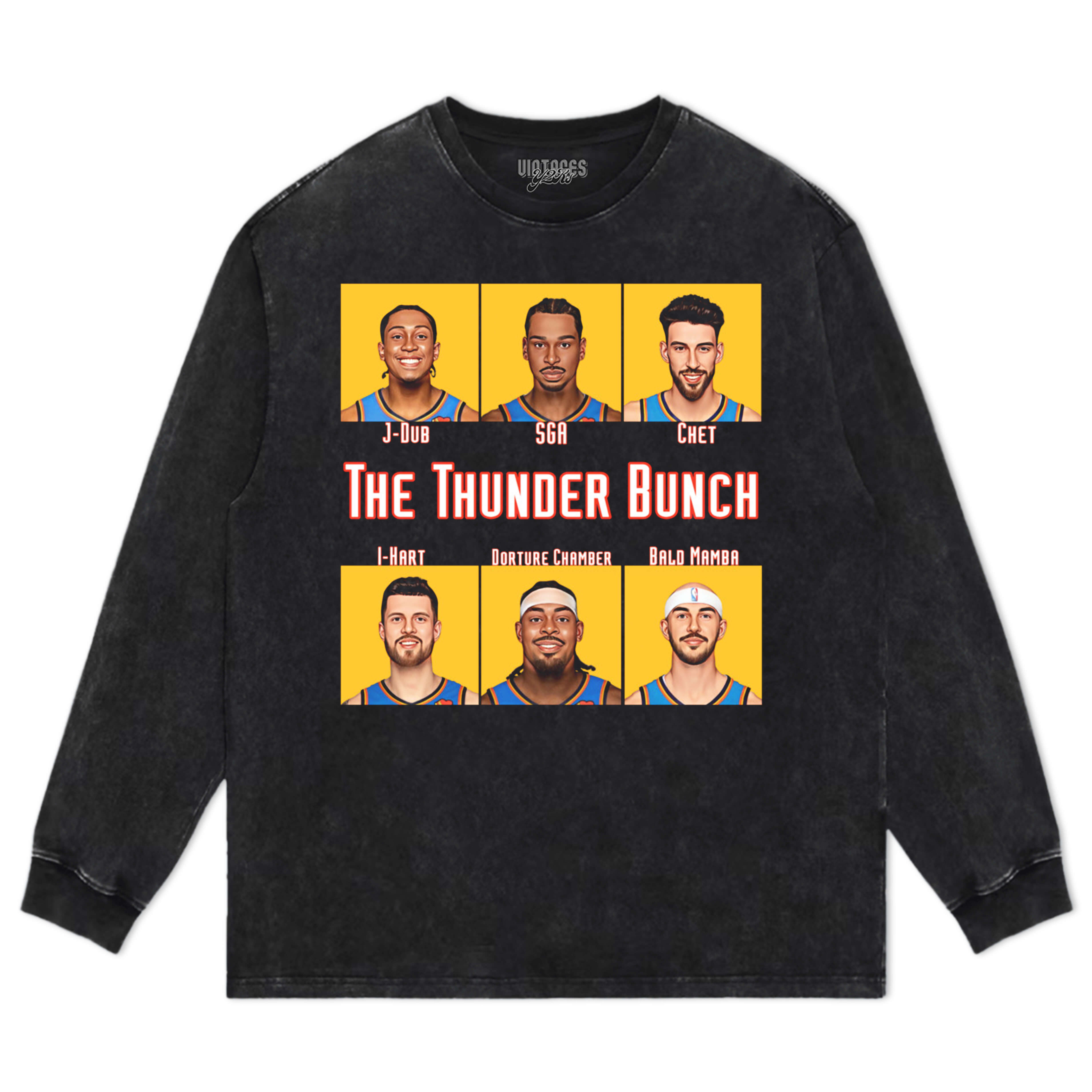 OKLAHOMA CITY THUNDER TEE & LS & HOODIE