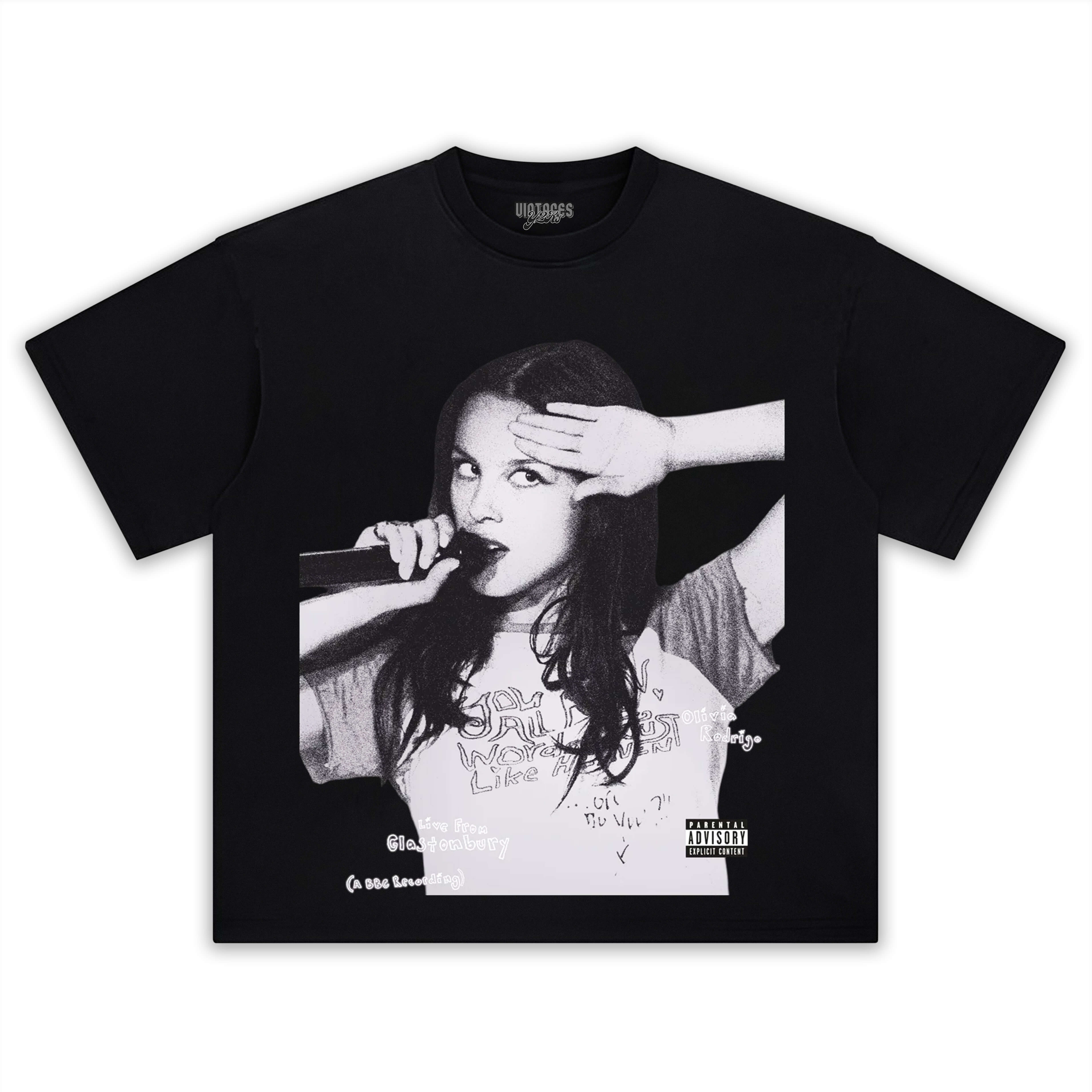 OLIVIA RODRIGO & LIVE FROM GLASTONBURY TEE & LS & HOODIE