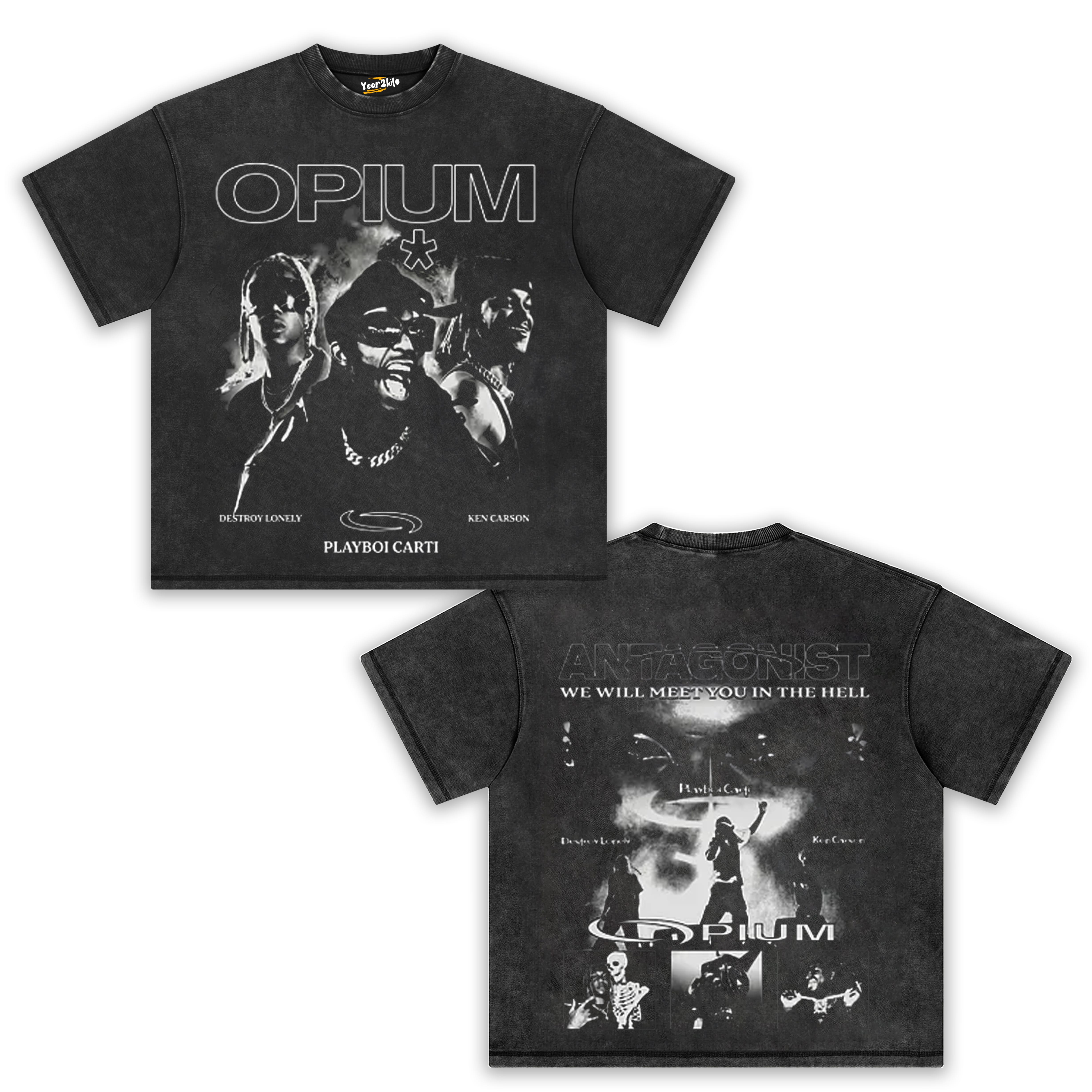 OPIUM TANK TOP & TEE & LONG SLEEVE & LAYERED LS & HOODIE
