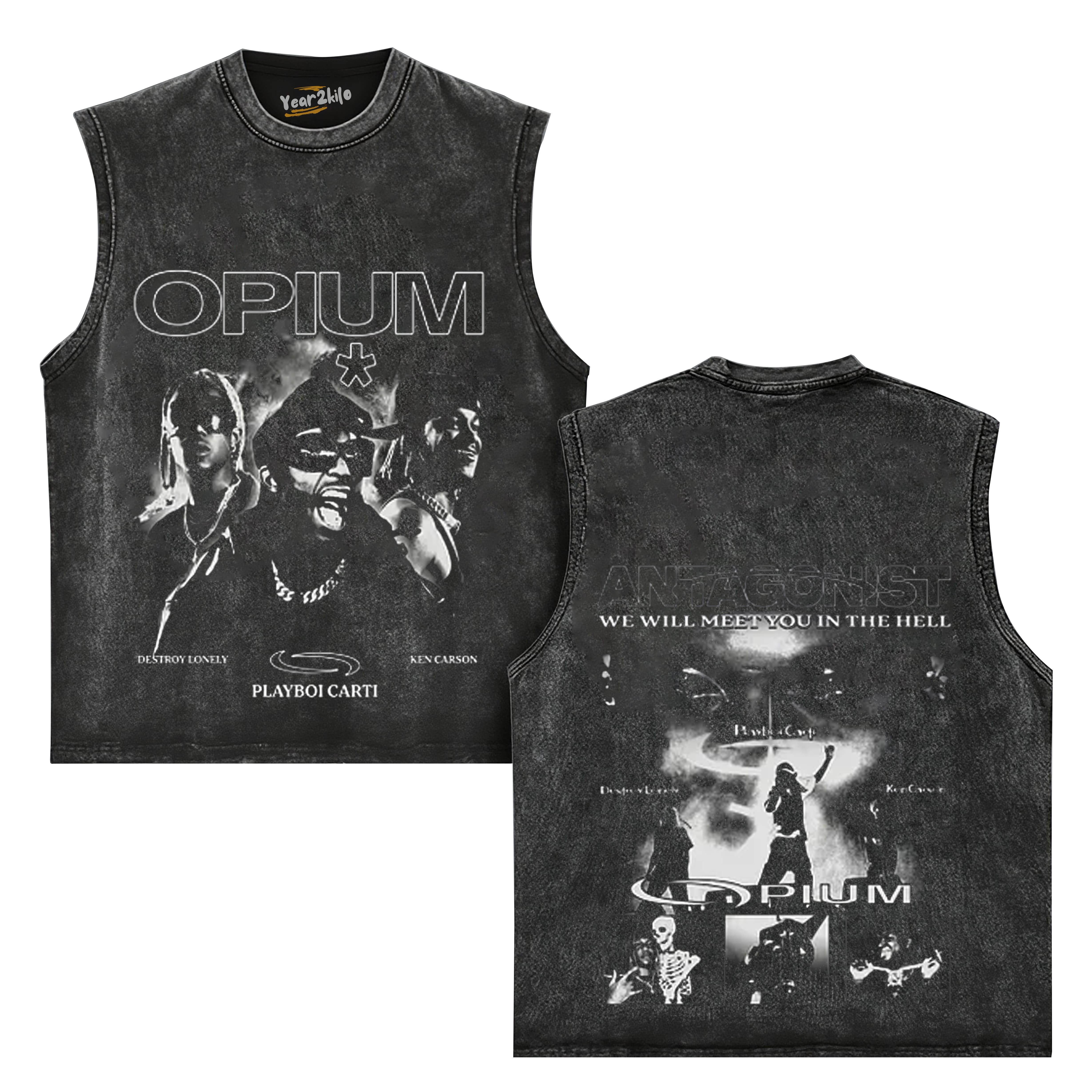 OPIUM TANK TOP & TEE & LONG SLEEVE & LAYERED LS & HOODIE