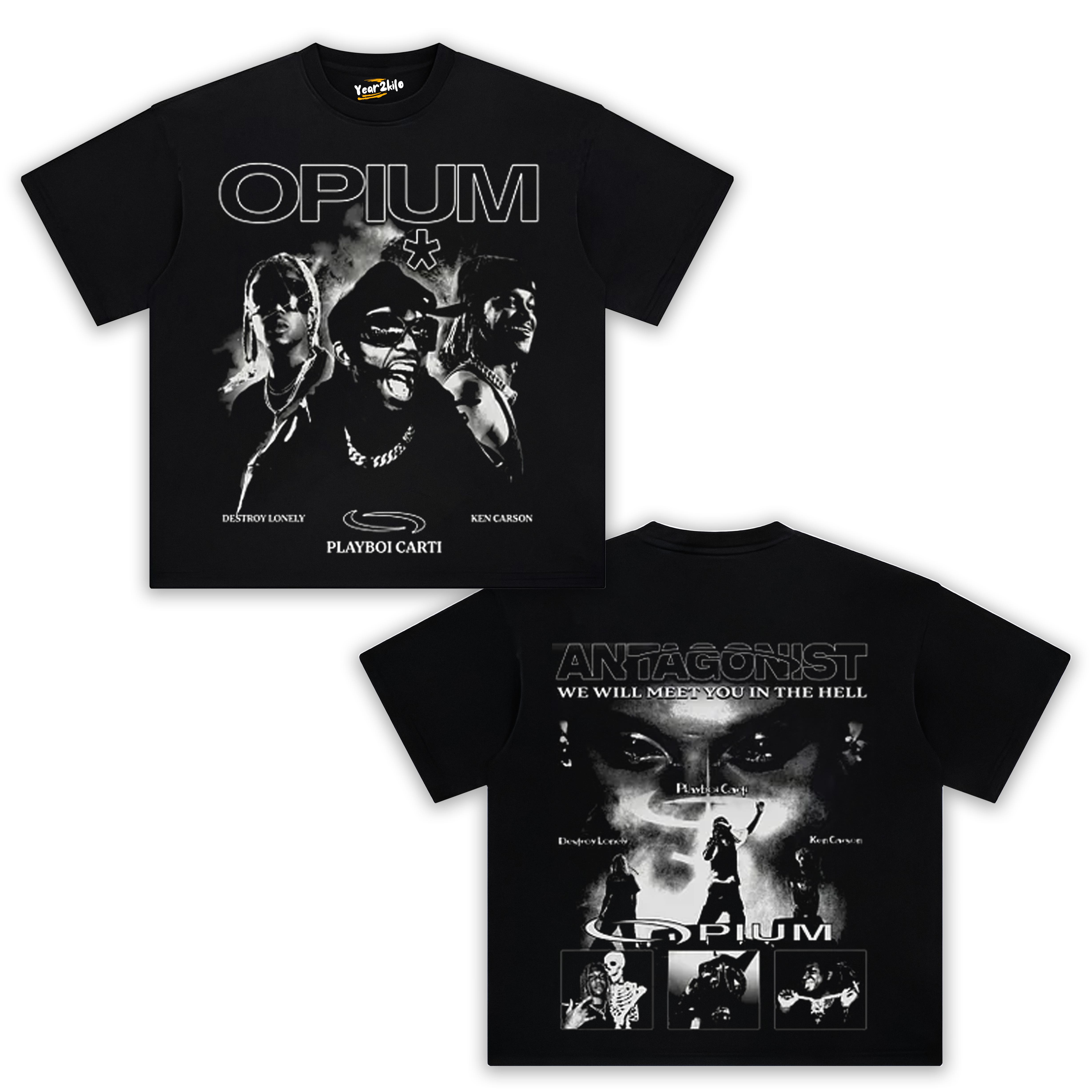 OPIUM TANK TOP & TEE & LONG SLEEVE & LAYERED LS & HOODIE