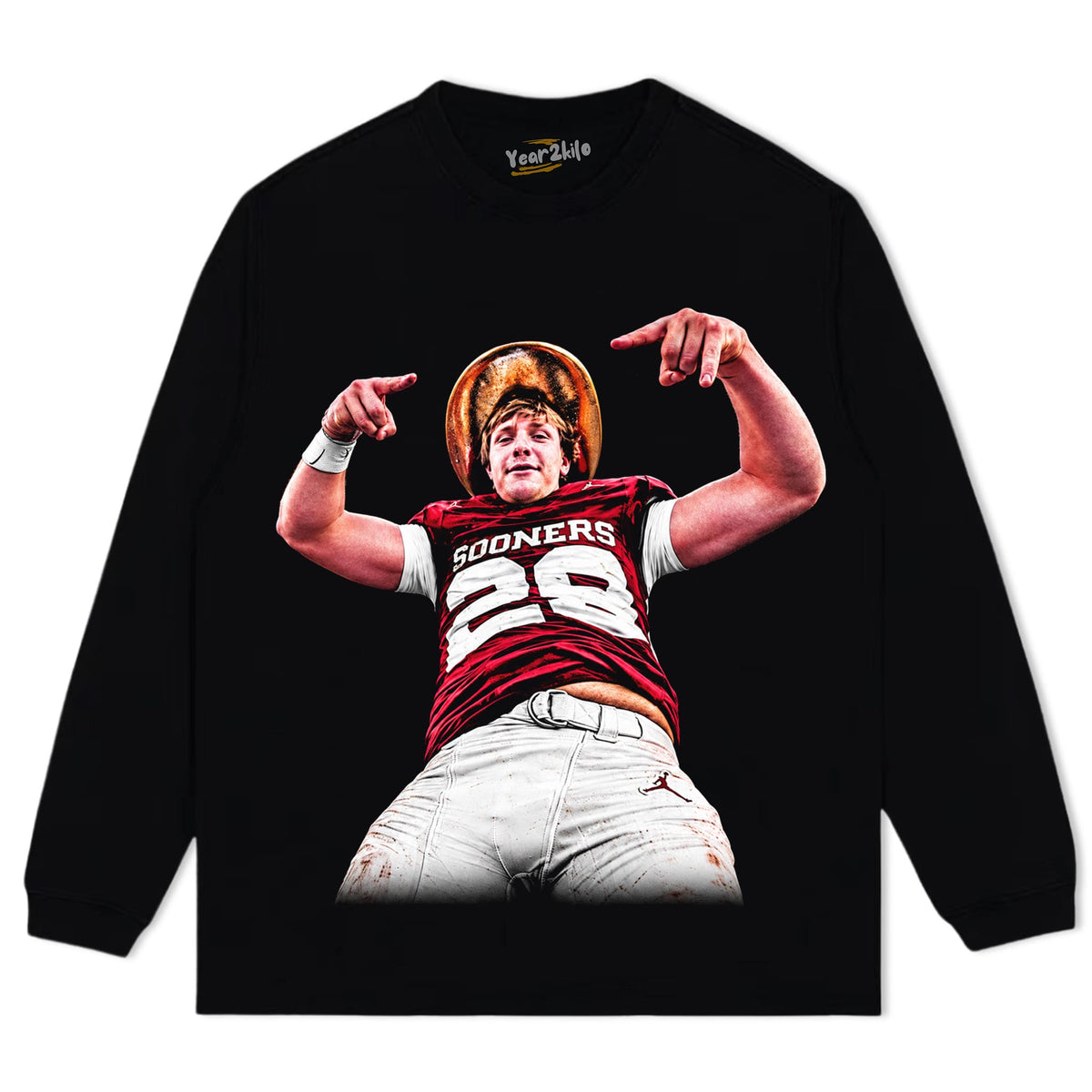 OU - HORNS DOWN TANK TOP & TEE & LONG SLEEVE & LAYERED LS & HOODIE