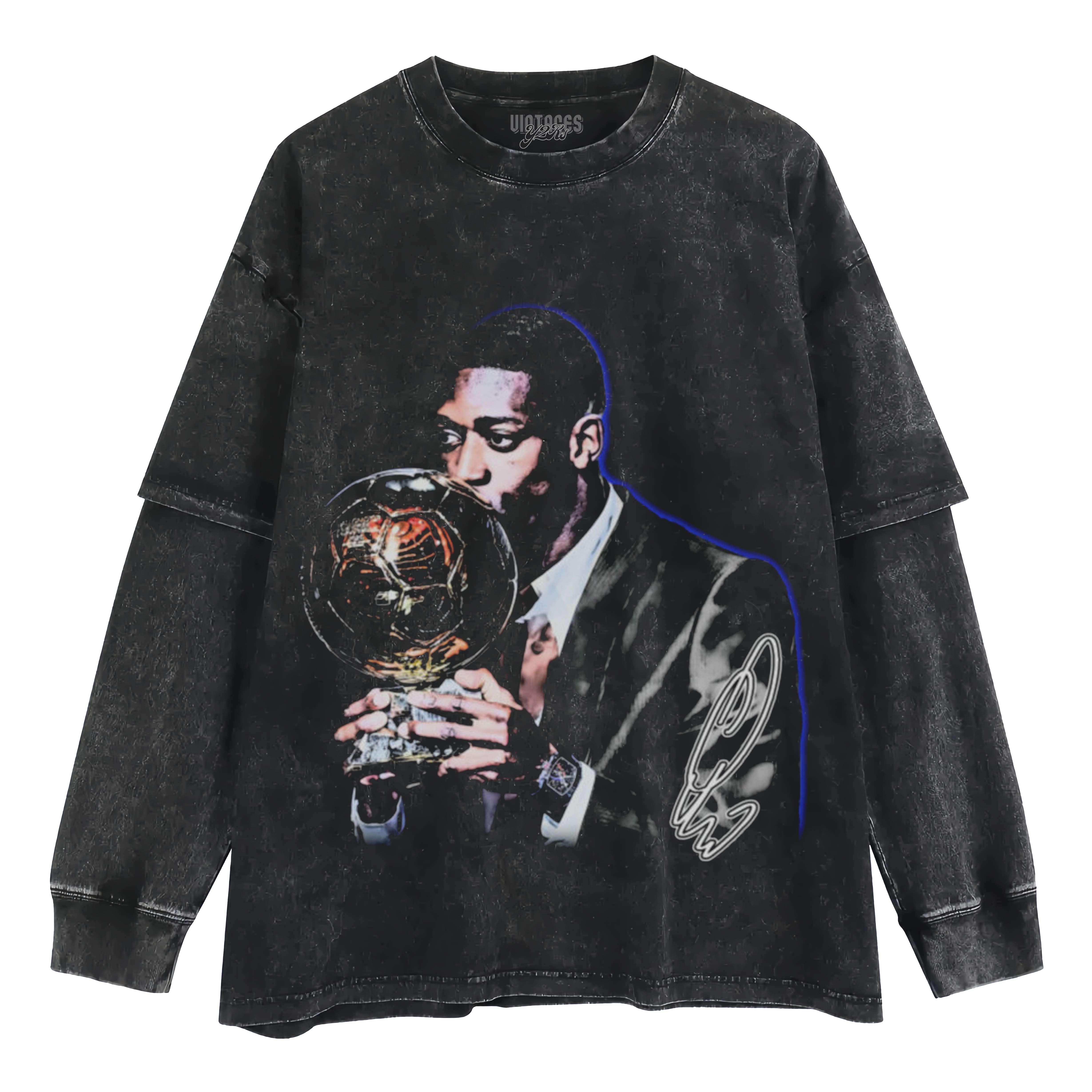 OUSMANE DEMBELE BALLON DOR LAYERED LONG SLEEVE