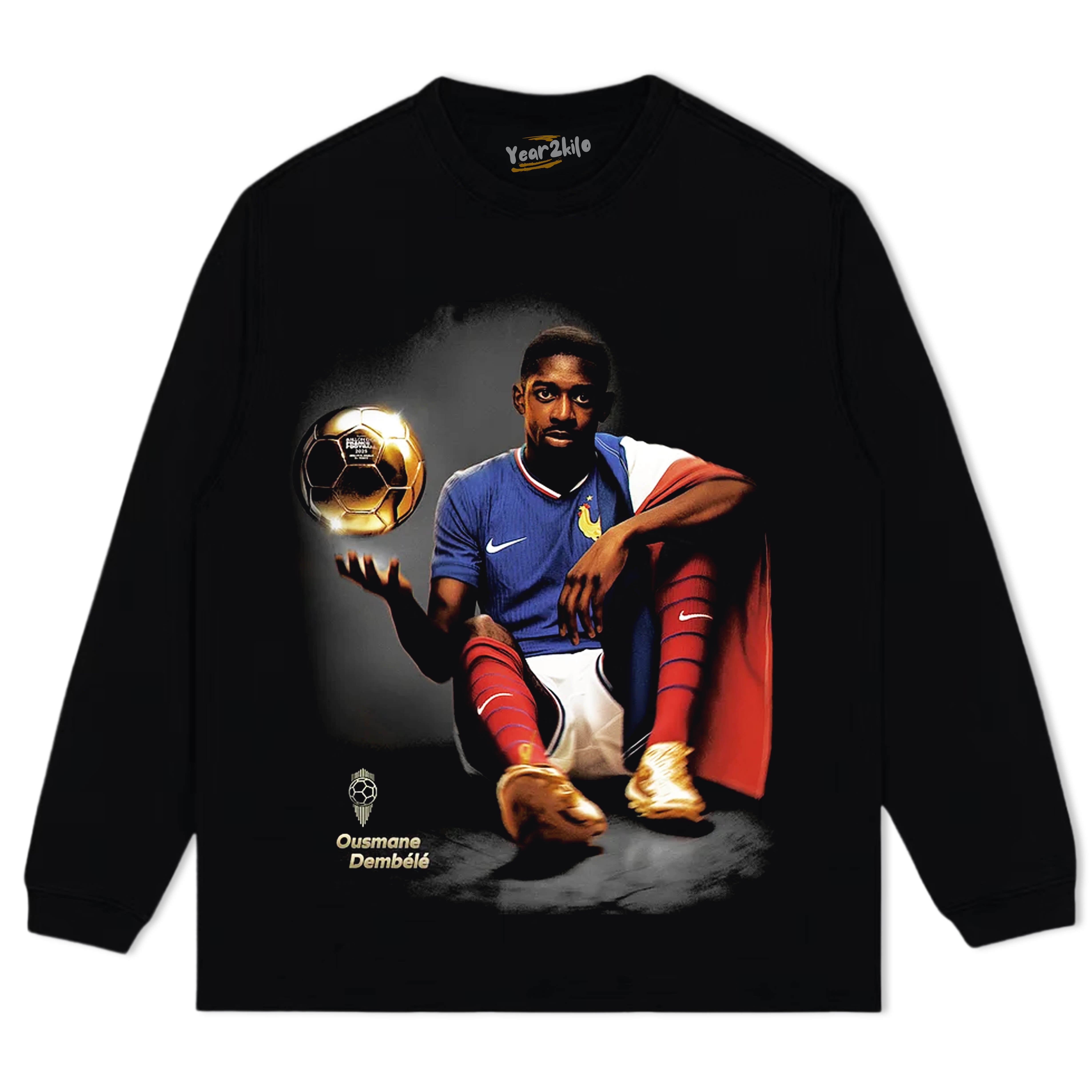 OUSMANE DEMBÉLÉ & 2025 BALLON D'OR V2 TEE & LS & HOODIE