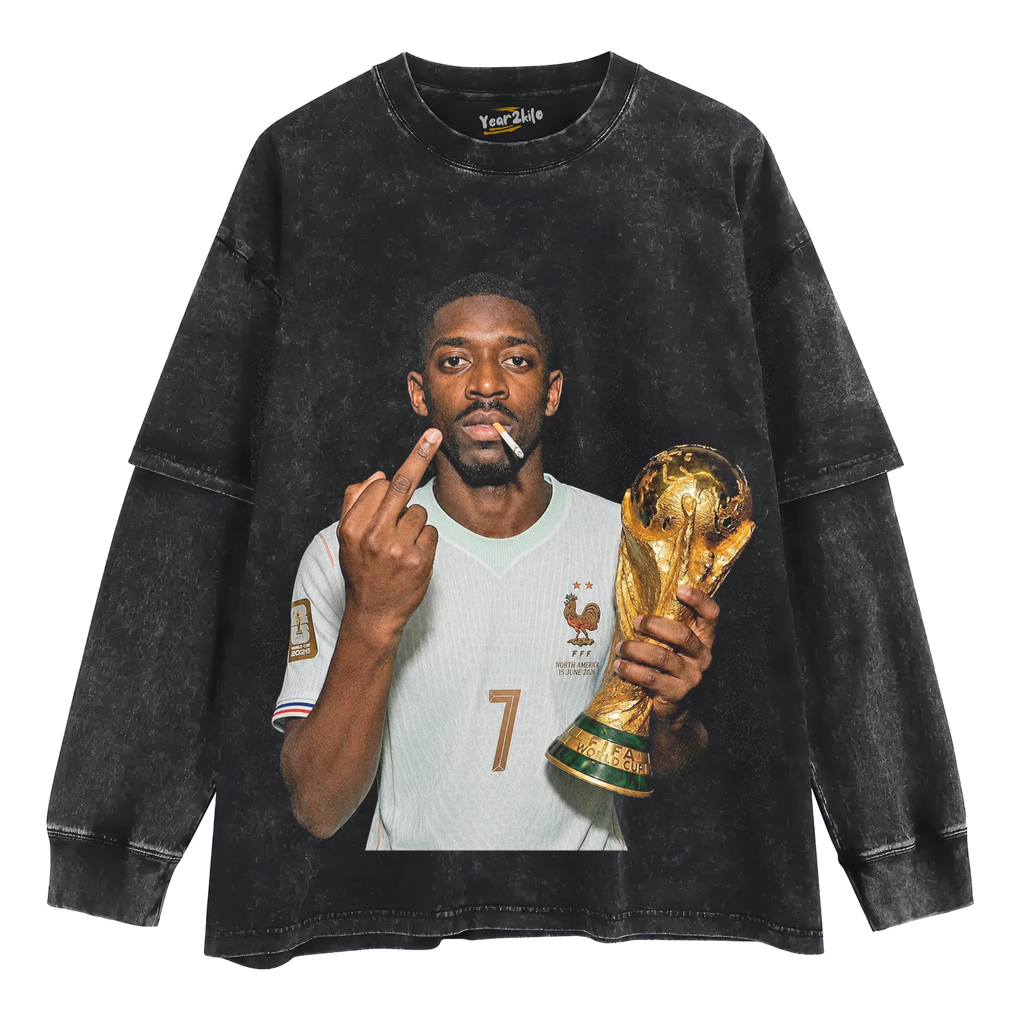 OUSMANE DEMBÉLÉ 2026 TANK TOP & TEE & LONG SLEEVE & LAYERED LS & HOODIE