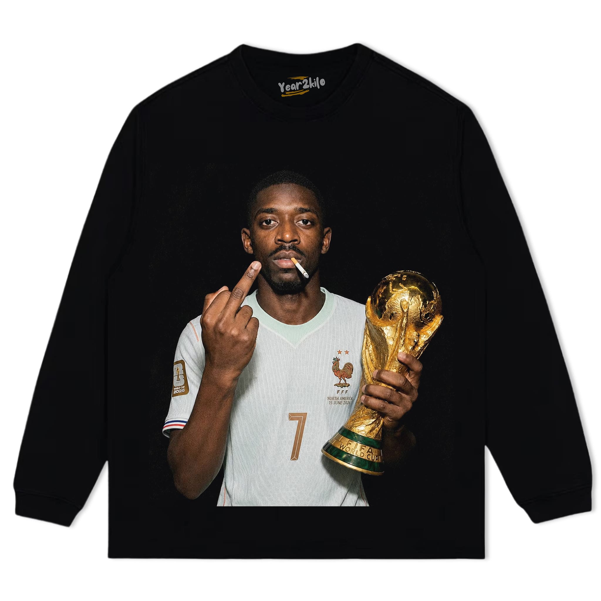 OUSMANE DEMBÉLÉ 2026 TANK TOP & TEE & LONG SLEEVE & LAYERED LS & HOODIE