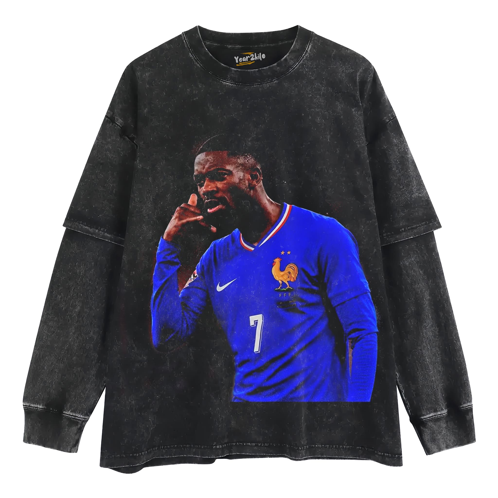 OUSMANE DEMBÉLÉ FRANCE 2026 TANK TOP & TEE & LONG SLEEVE & LAYERED LS & HOODIE