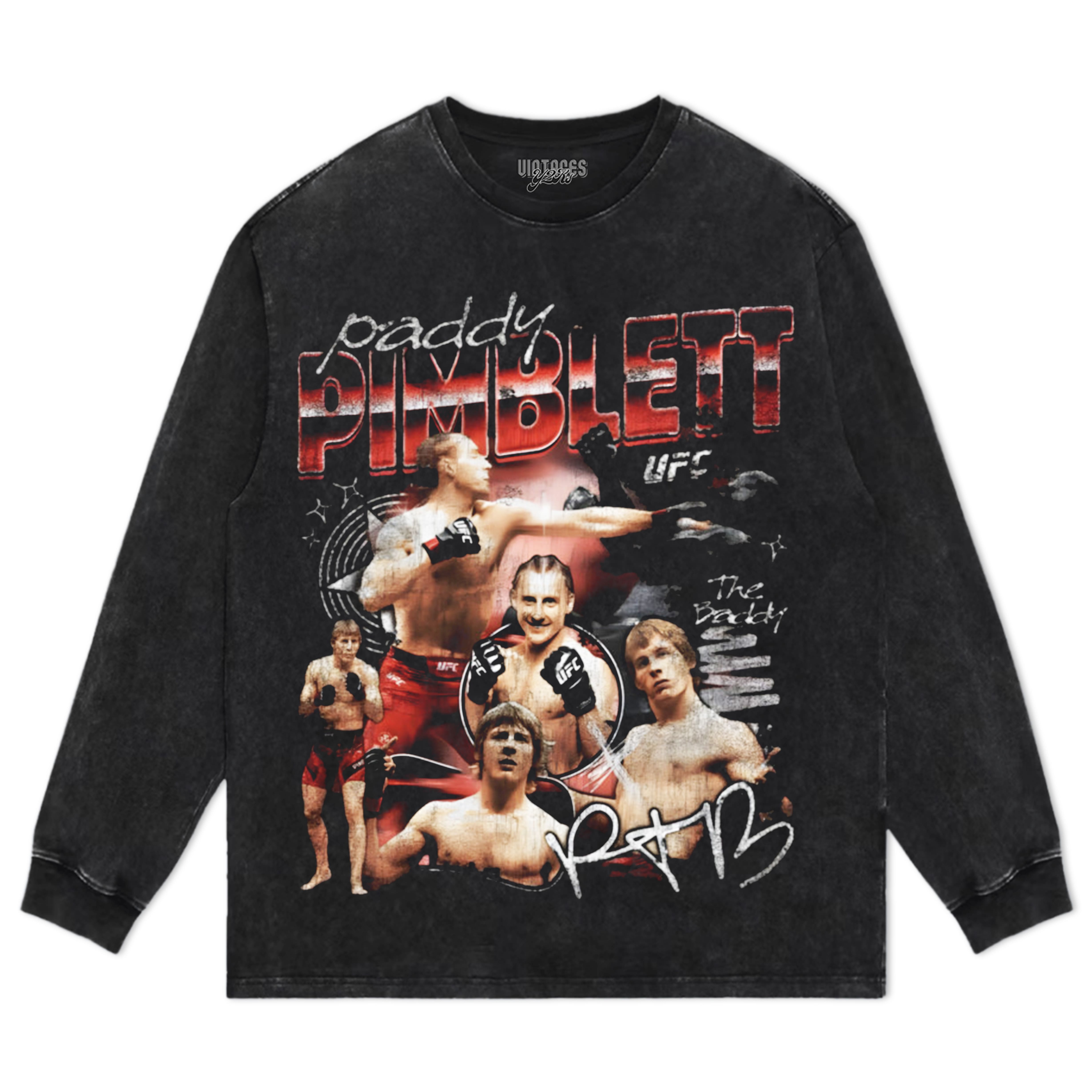 PADDY PIMBLETT VINTAGE V4 TEE & LS & HOODIE