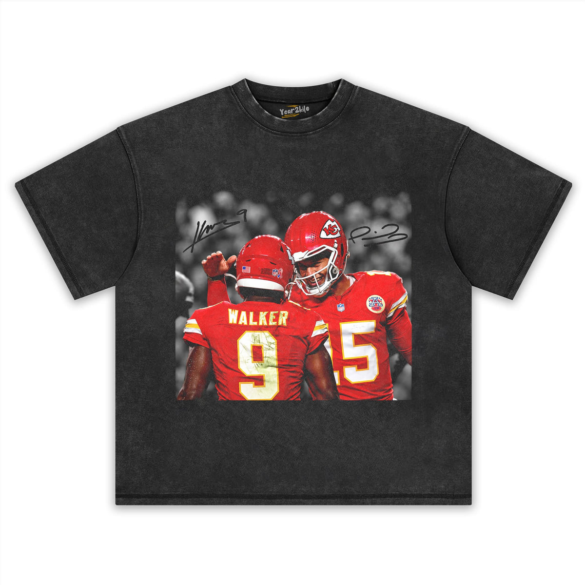 PATRICK MAHOMES & KENNETH WALKER III TANK TOP & TEE & LONG SLEEVE & LAYERED LS & HOODIE