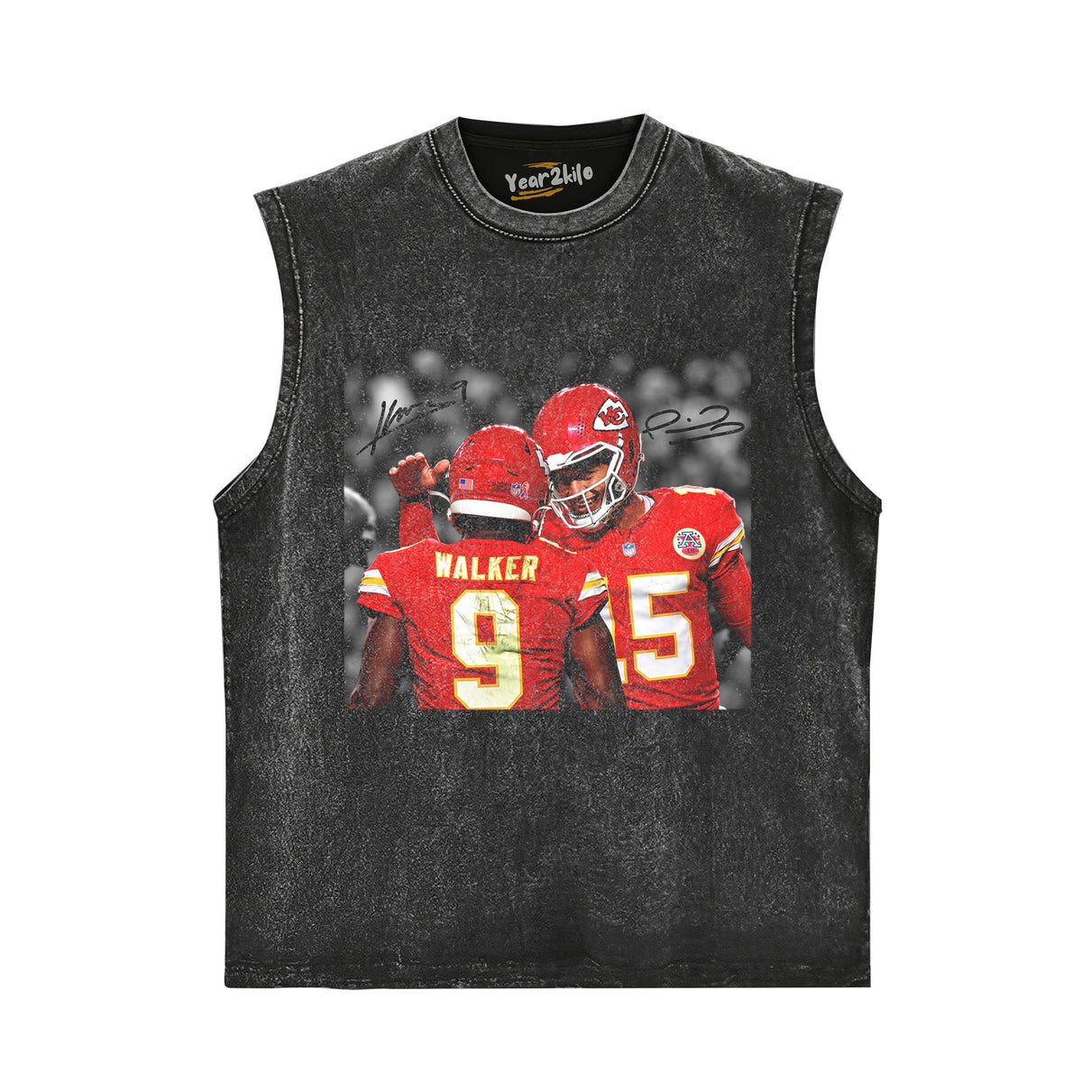PATRICK MAHOMES & KENNETH WALKER III TANK TOP & TEE & LONG SLEEVE & LAYERED LS & HOODIE