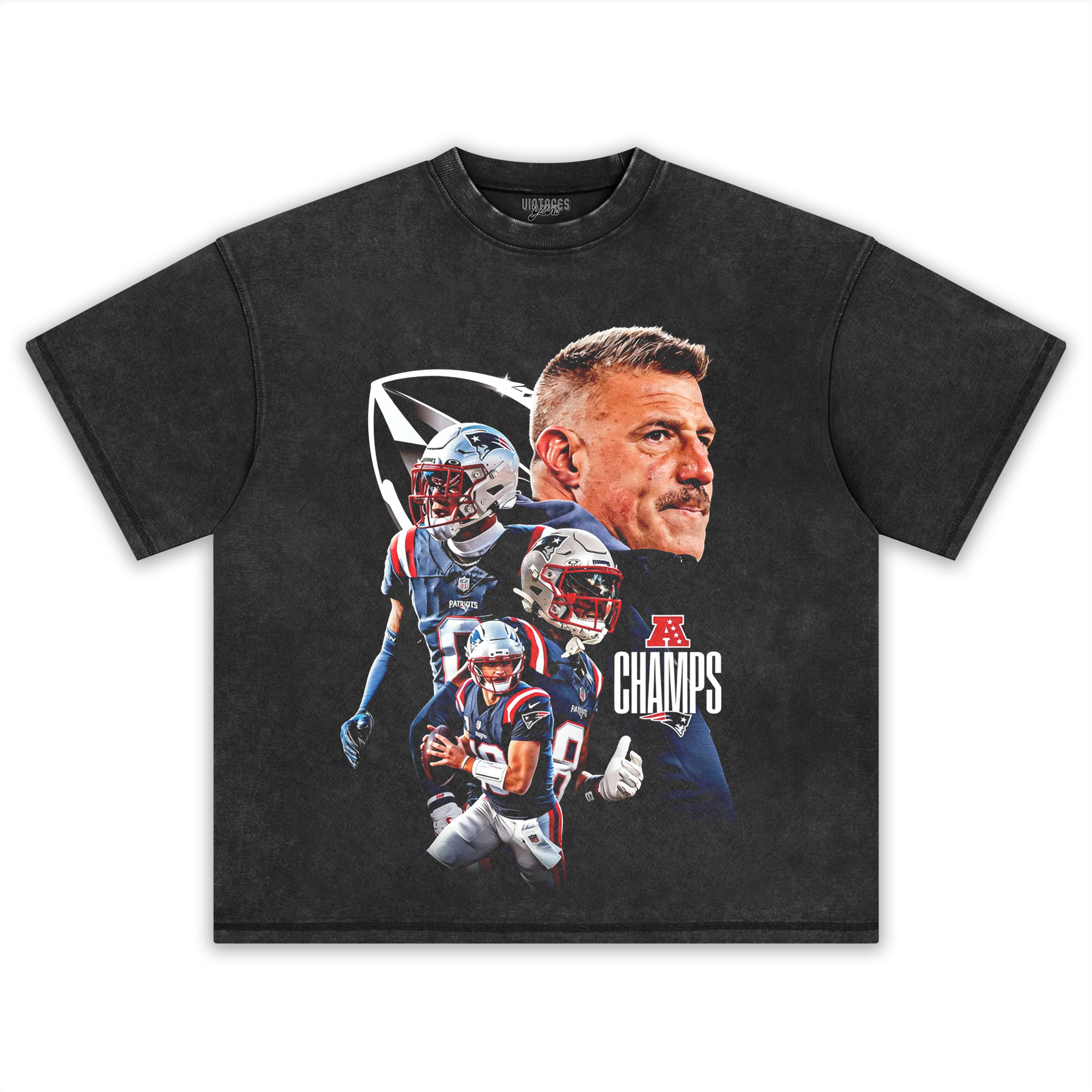 PATRIOTS AFC CHAMPIONSHIP TEE & LS & HOODIE