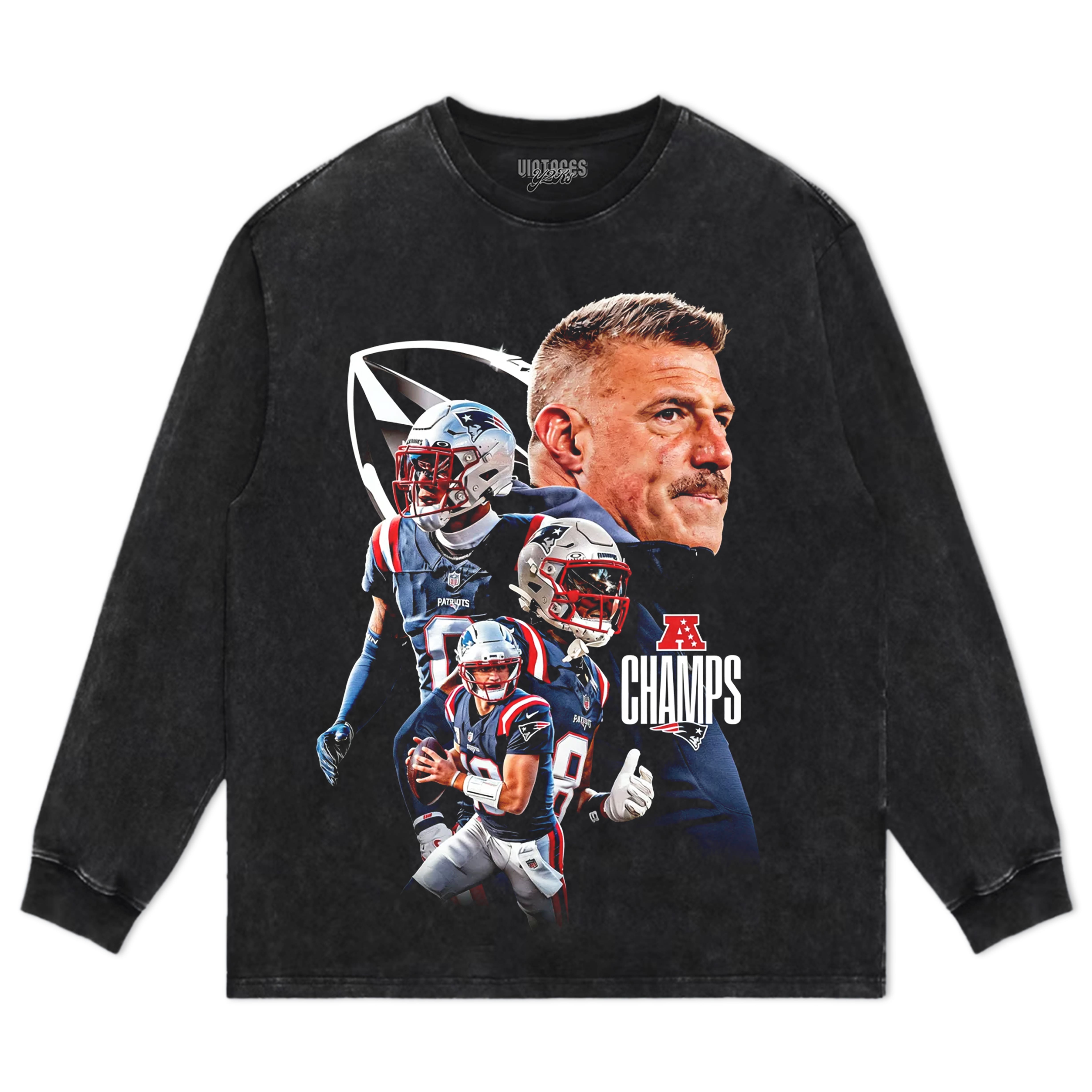PATRIOTS AFC CHAMPIONSHIP TEE & LS & HOODIE