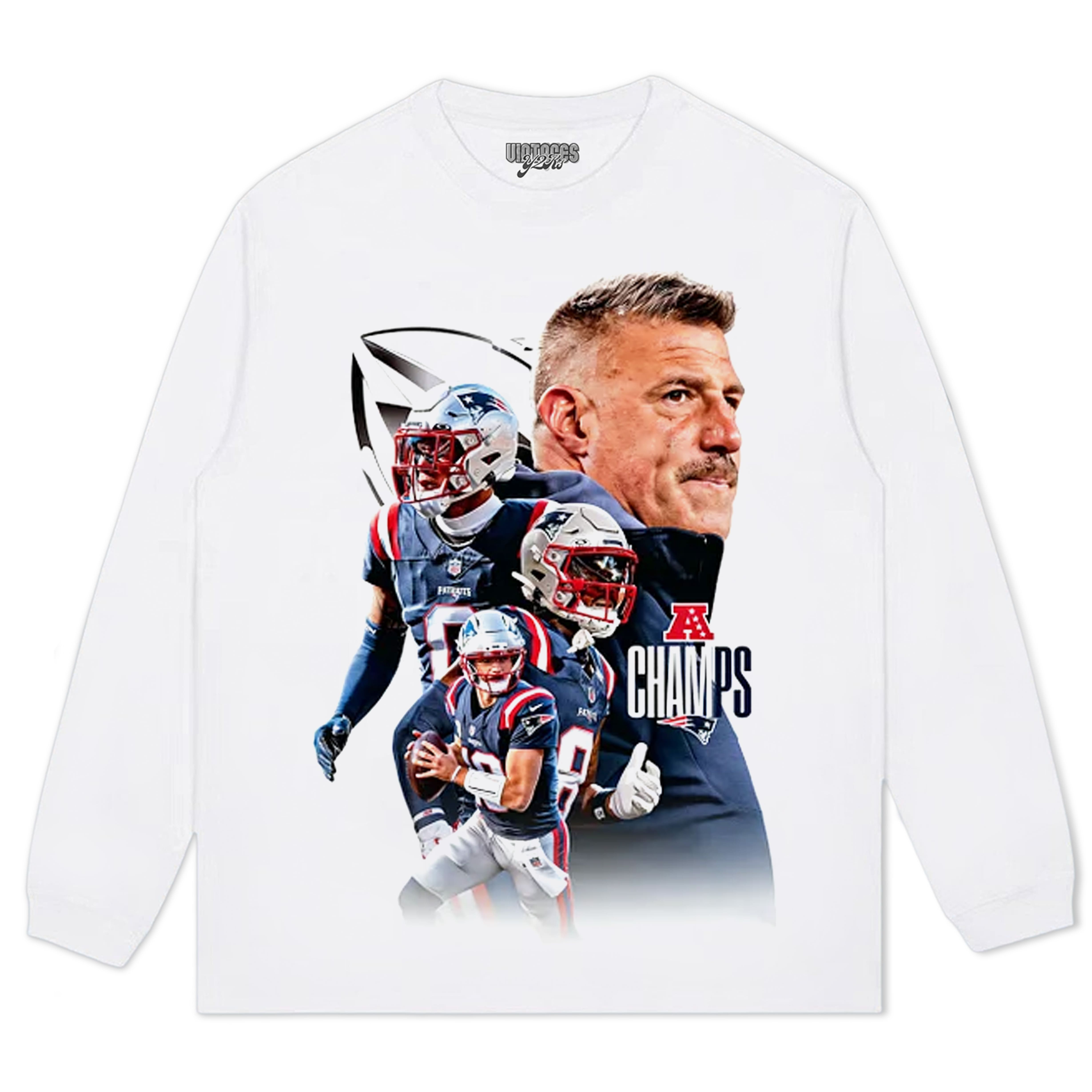 PATRIOTS AFC CHAMPIONSHIP TEE & LS & HOODIE