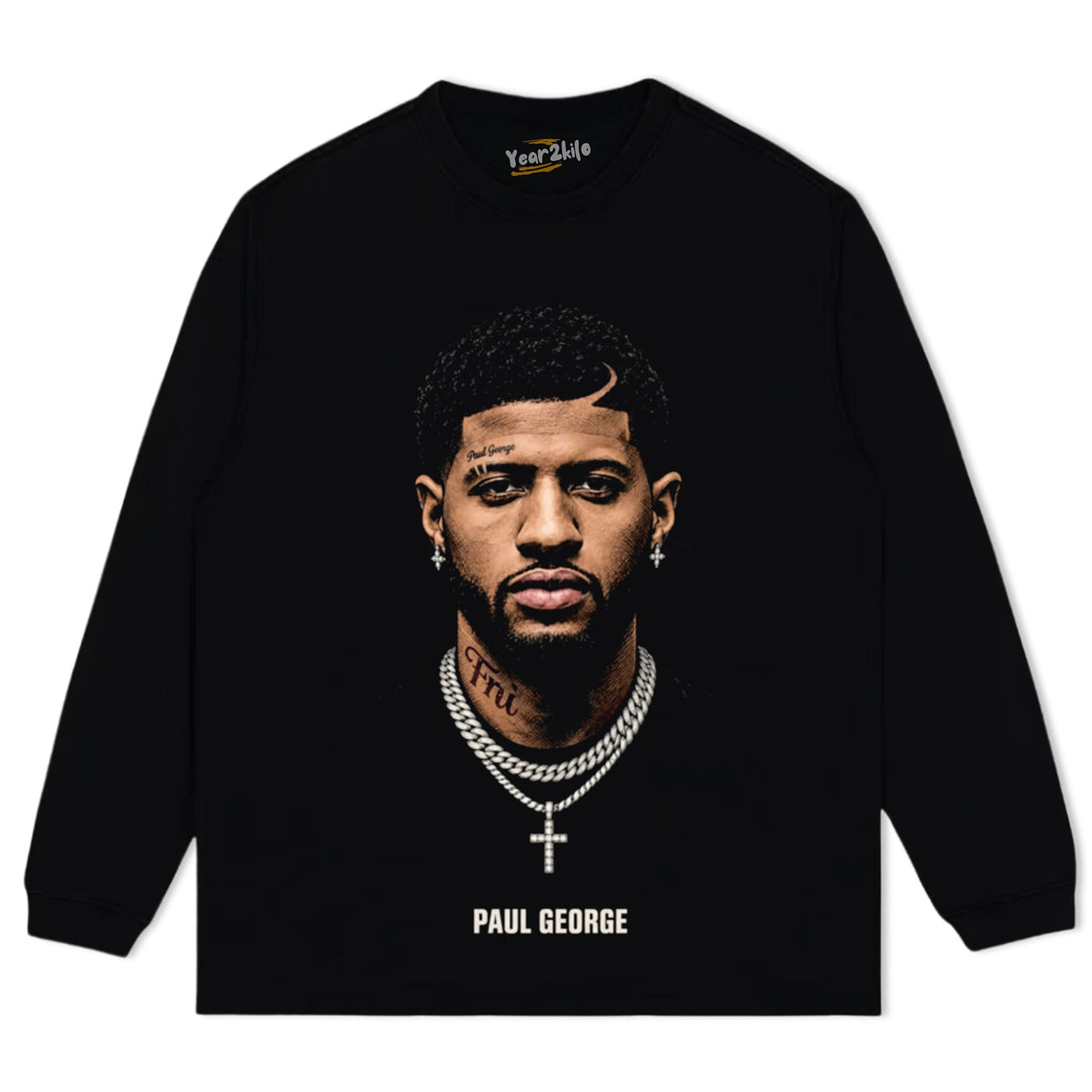PAUL GEORGE BASKETBALL DESIGN TANK TOP & TEE & LONG SLEEVE & LAYERED LS & HOODIE
