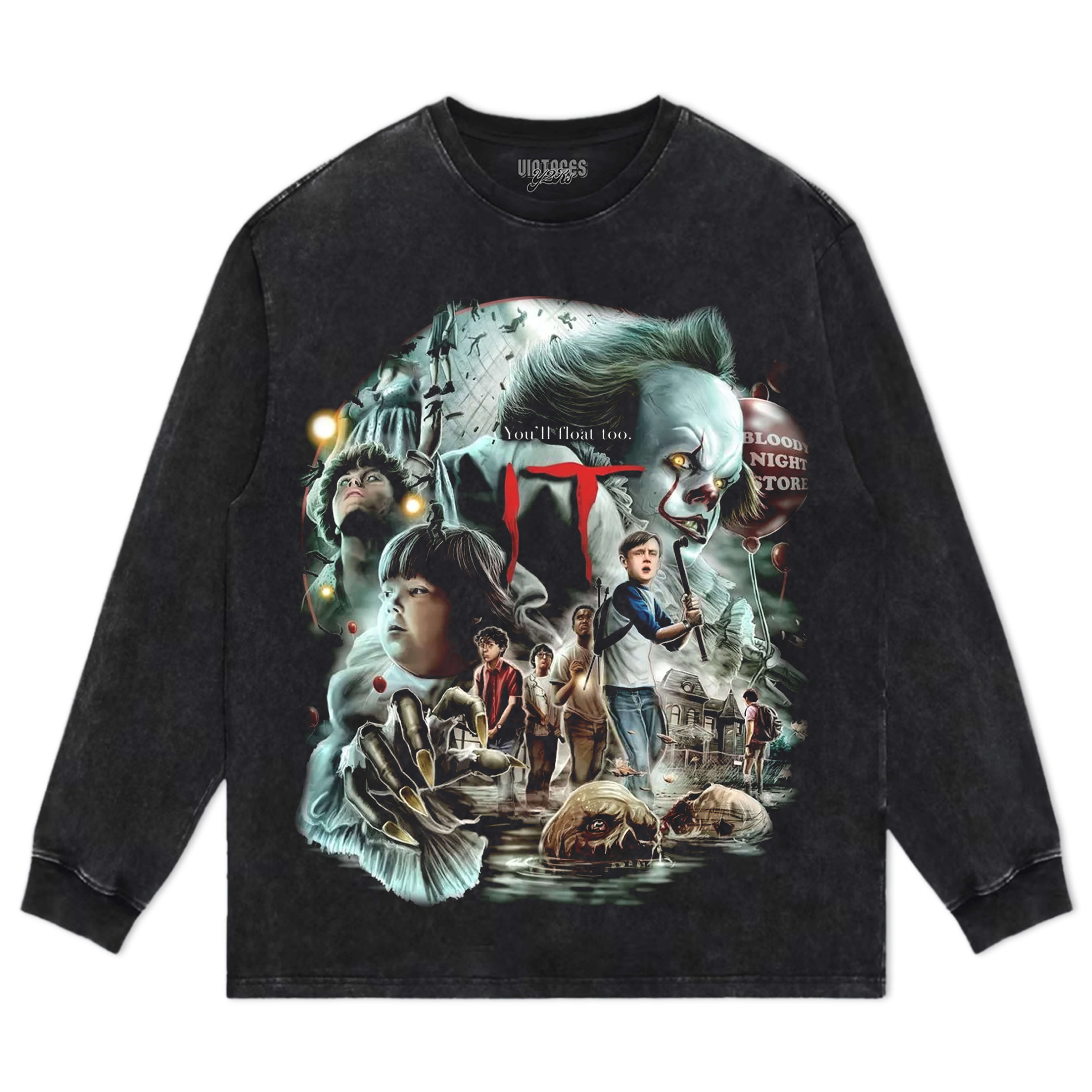 PENNYWISE IT VINTAGE TEE V2 & LS & HOODIE