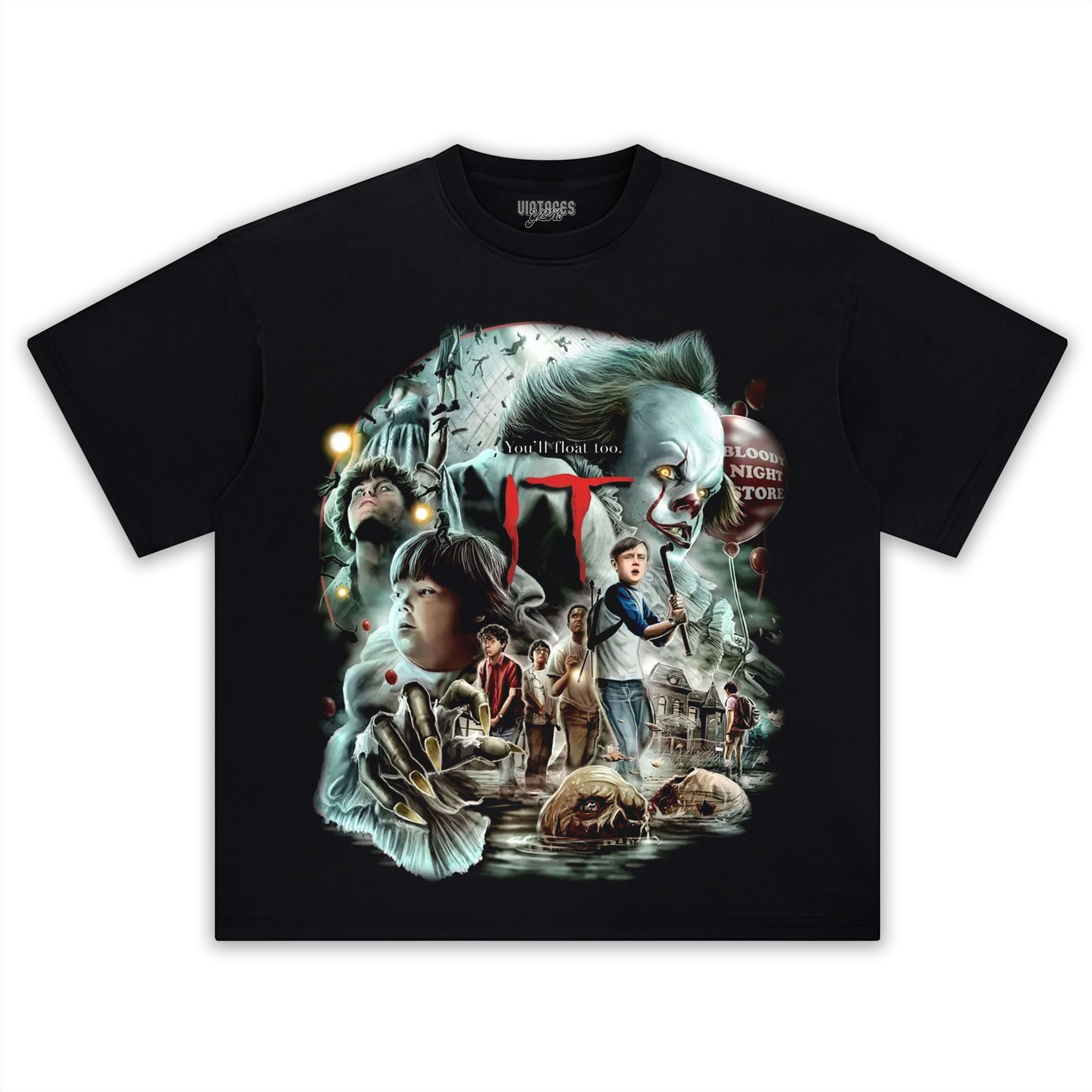 PENNYWISE IT VINTAGE TEE V2 & LS & HOODIE