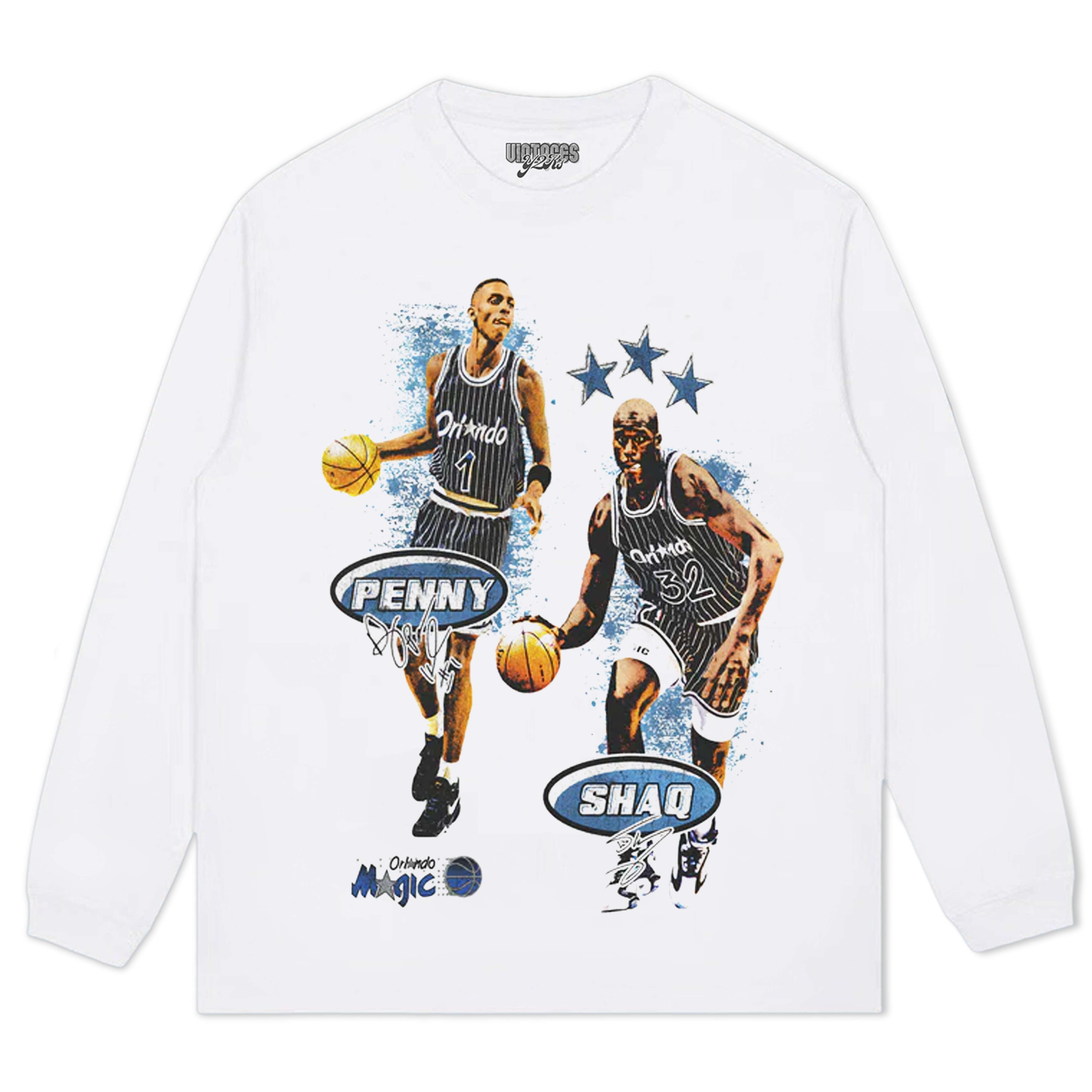 PENNY & SHAQ ORLANDO MAGIC GRAPHIC TEE & LS & HOODIE