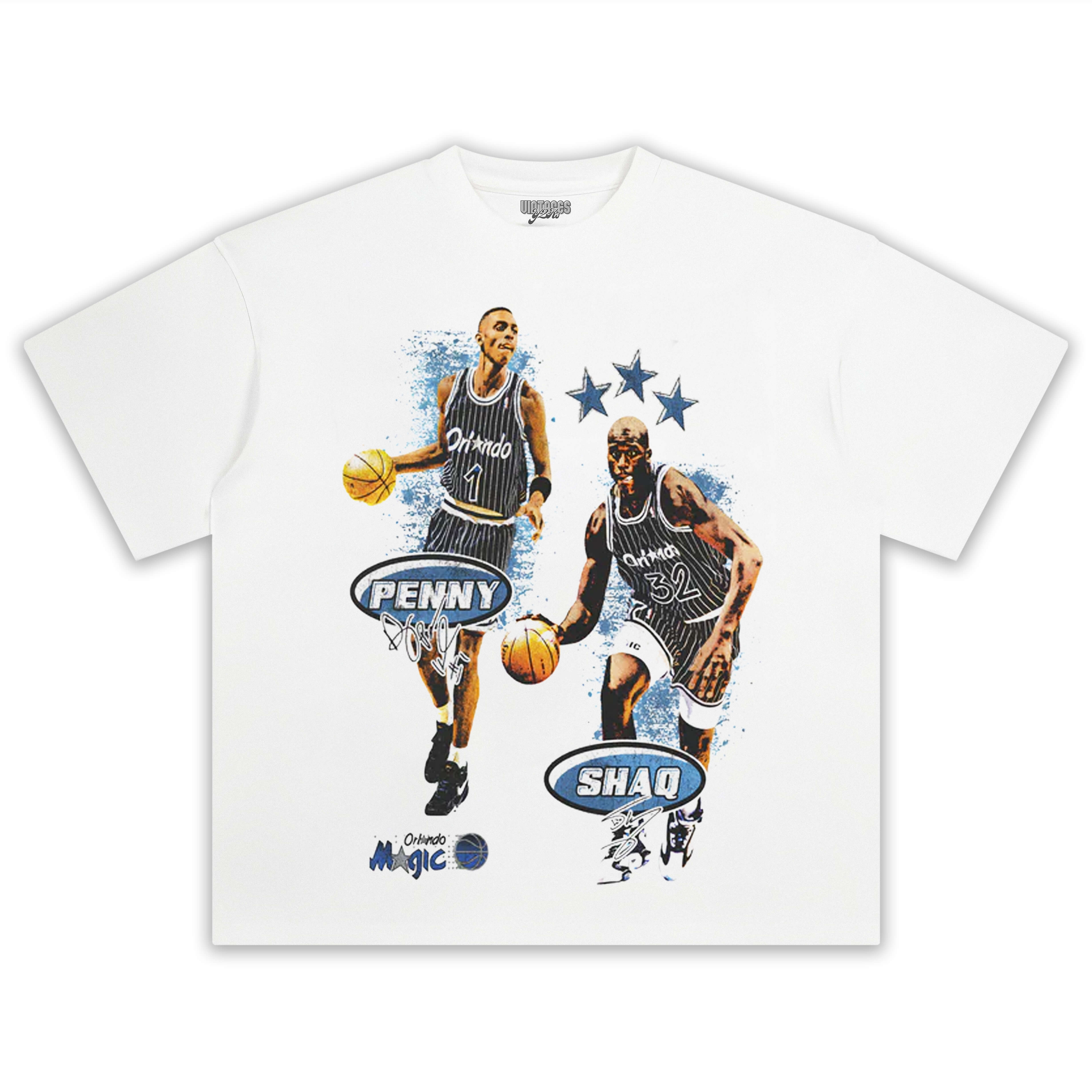 PENNY & SHAQ ORLANDO MAGIC GRAPHIC TEE & LS & HOODIE