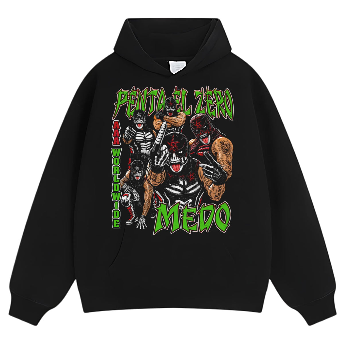 PENTA EL ZERO MIEDO AAA LUCHA LIBRE TANK TOP & TEE & LONG SLEEVE & LAYERED LS & HOODIE