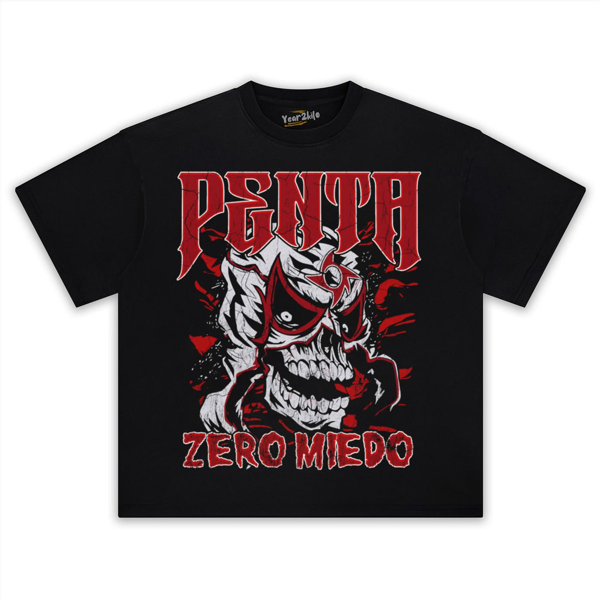 PENTA EL ZERO MIEDO LUCHA LIBRE WRESTLING TANK TOP & TEE & LONG SLEEVE & LAYERED LS & HOODIE