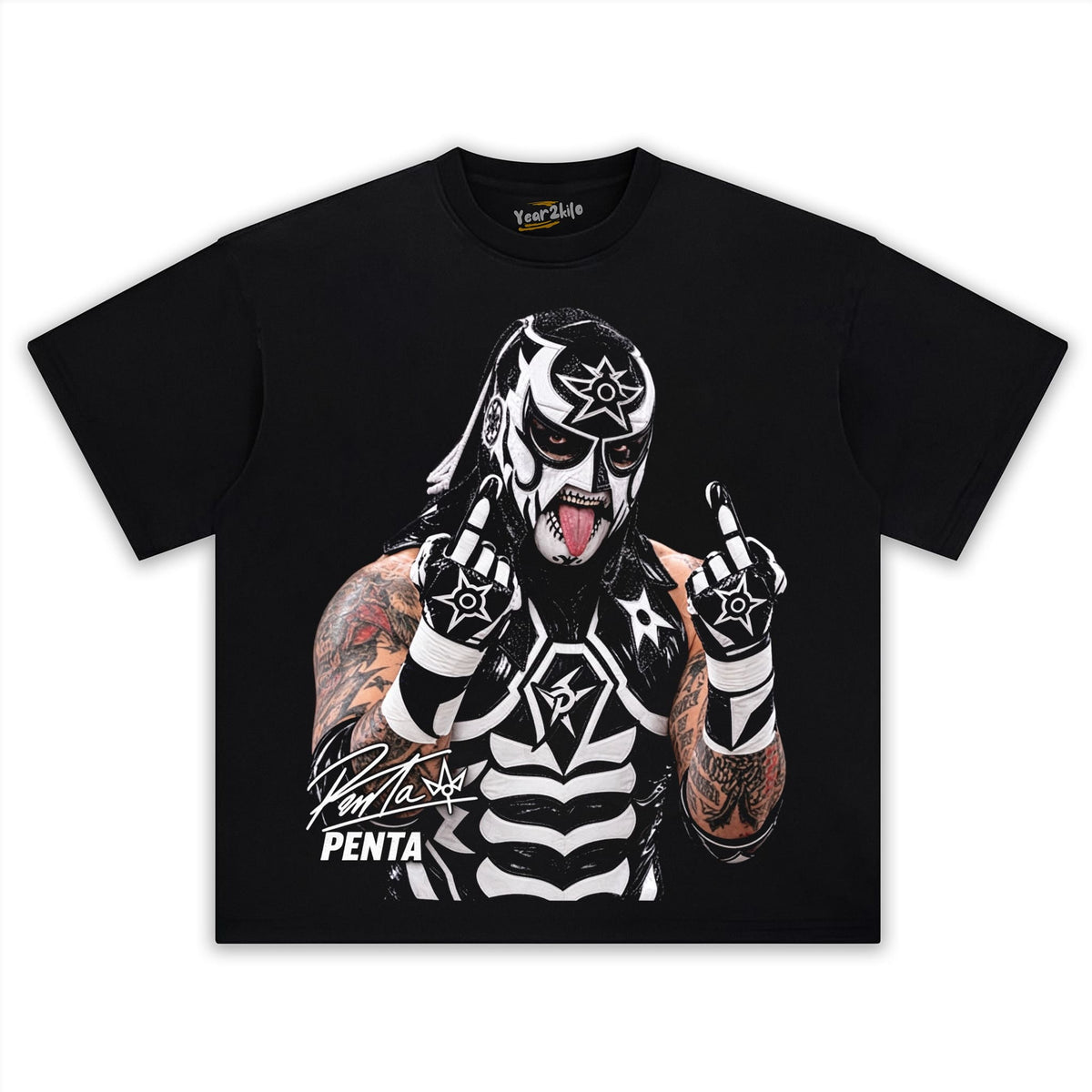PENTA MIDDLE FINGER TANK TOP & TEE & LONG SLEEVE & LAYERED LS & HOODIE