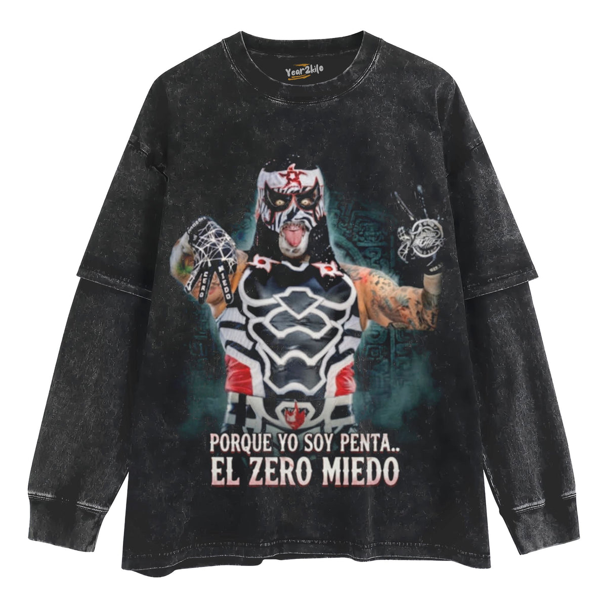 PENTA ZERO MIEDO PRO WRESTLING TANK TOP & TEE & LONG SLEEVE & LAYERED LS & HOODIE