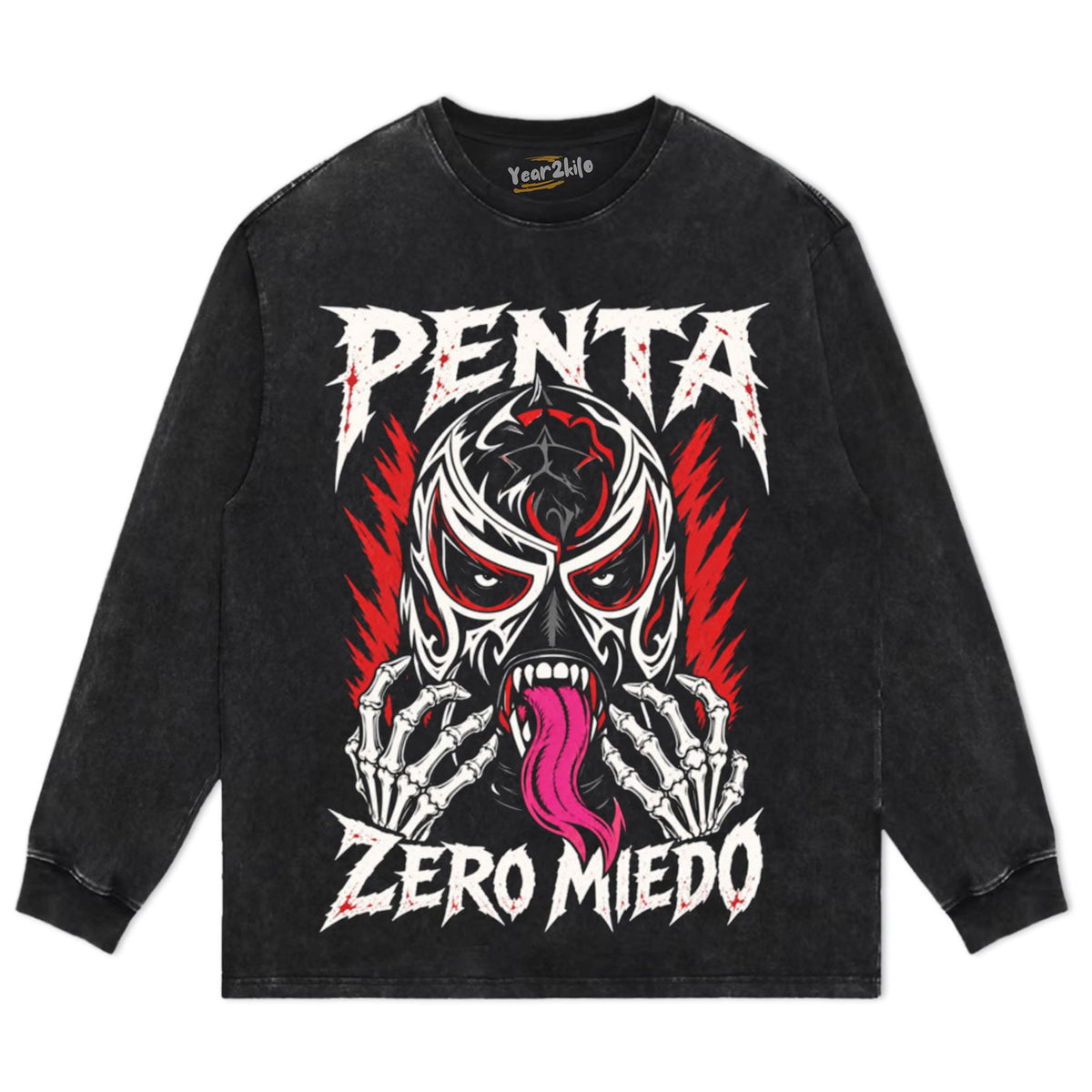 PENTA ZERO MIEDO PRO WRESTLING TANK TOP & TEE & LONG SLEEVE & LAYERED LS & HOODIE (1)