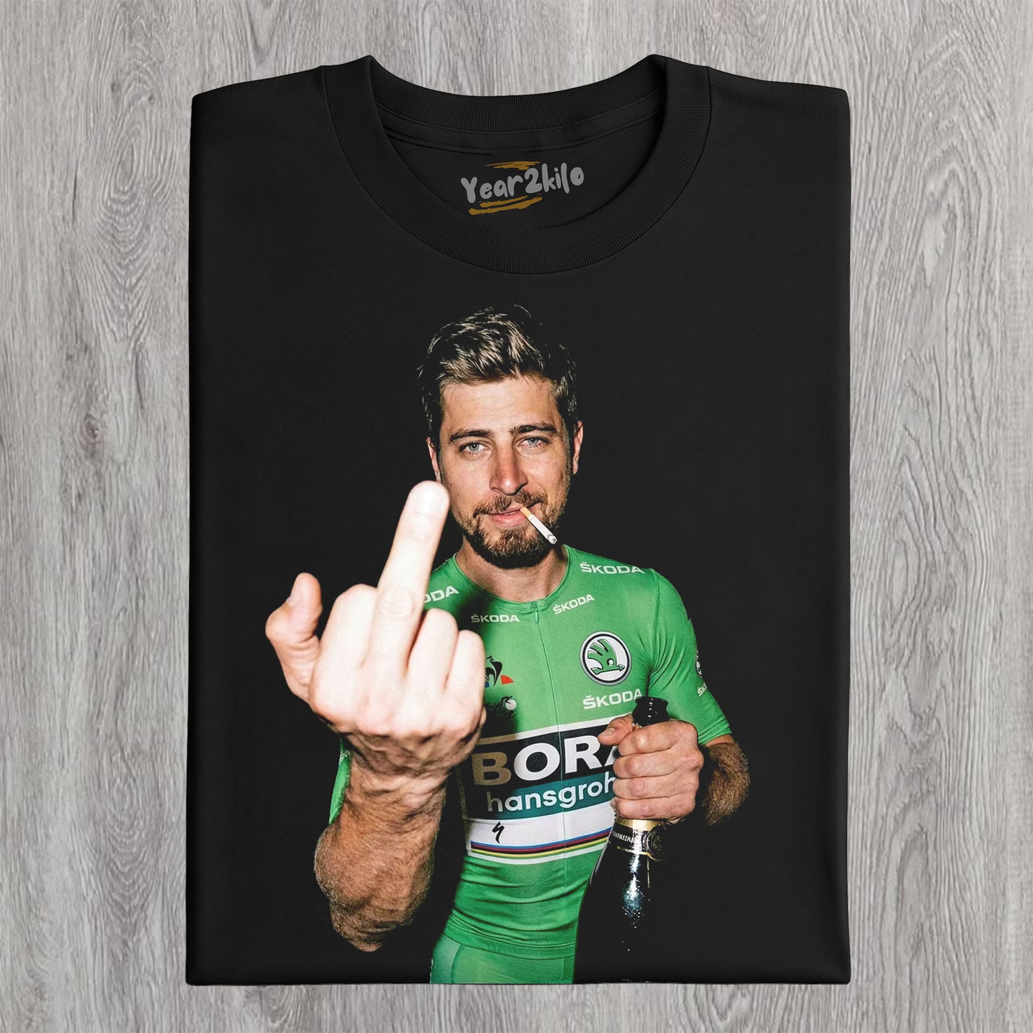 PETER SAGAN LEGEND TOUR DE FRANCE GREEN JERSEY POINTS KING V1 TANK TOP & TEE & LONG SLEEVE & LAYERED LS & HOODIE