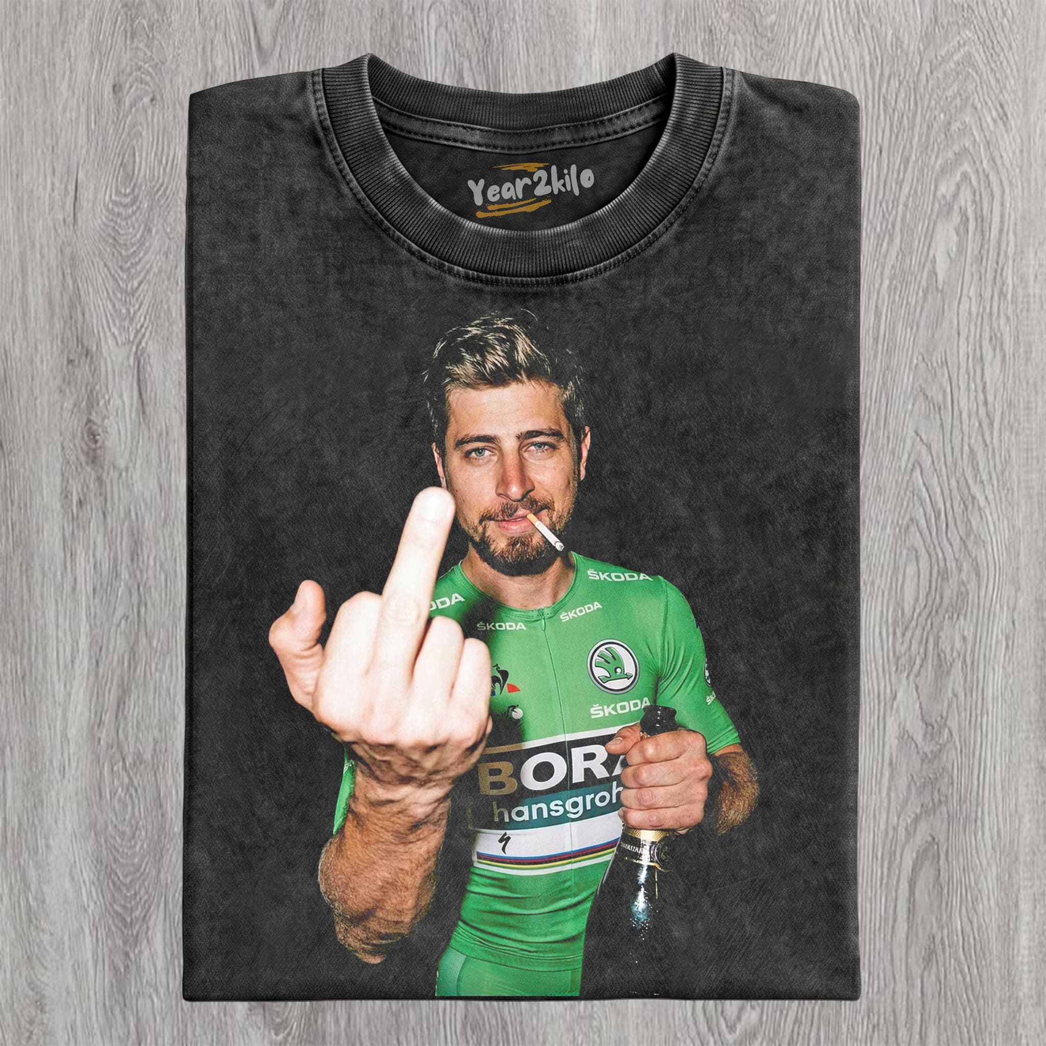 PETER SAGAN LEGEND TOUR DE FRANCE GREEN JERSEY POINTS KING V1 TANK TOP & TEE & LONG SLEEVE & LAYERED LS & HOODIE