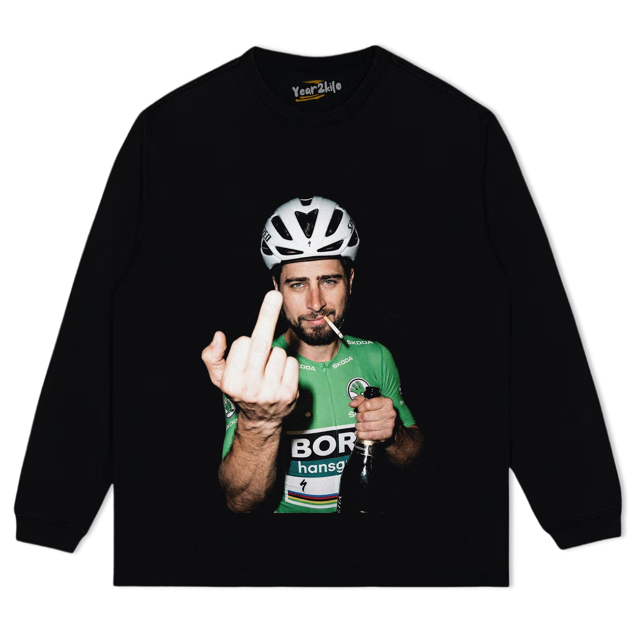 PETER SAGAN LEGEND TOUR DE FRANCE GREEN JERSEY POINTS KING TANK TOP & TEE & LONG SLEEVE & LAYERED LS & HOODIE