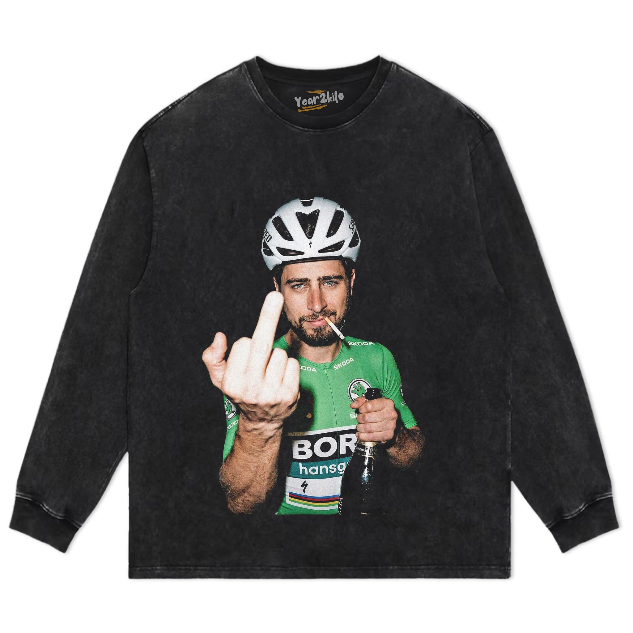 PETER SAGAN LEGEND TOUR DE FRANCE GREEN JERSEY POINTS KING TANK TOP & TEE & LONG SLEEVE & LAYERED LS & HOODIE