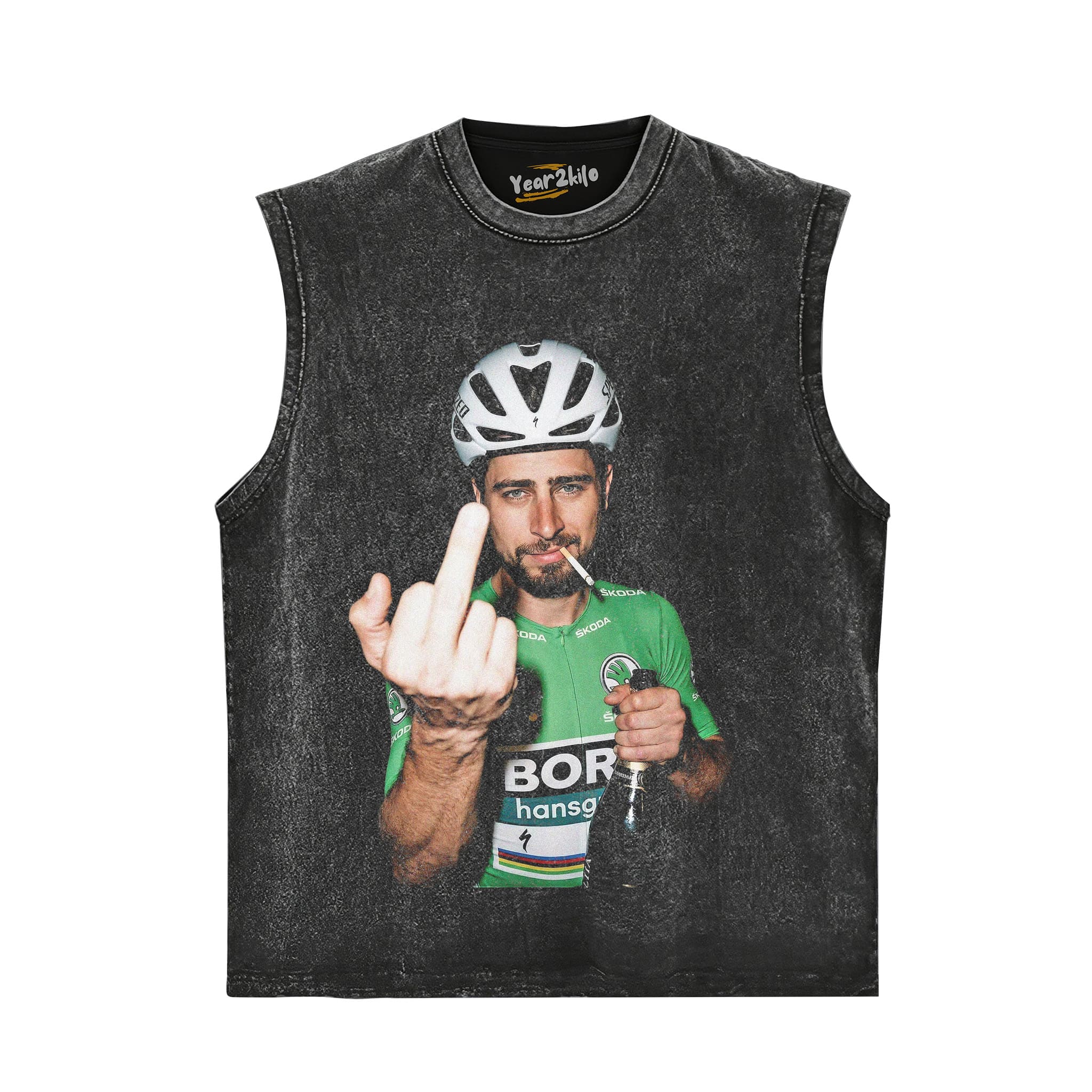 PETER SAGAN LEGEND TOUR DE FRANCE GREEN JERSEY POINTS KING TANK TOP & TEE & LONG SLEEVE & LAYERED LS & HOODIE