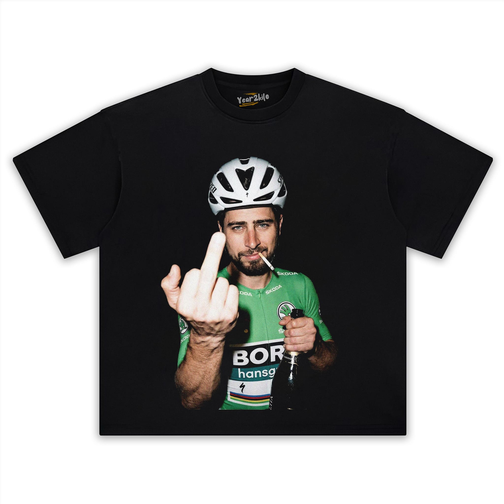 PETER SAGAN LEGEND TOUR DE FRANCE GREEN JERSEY POINTS KING TANK TOP & TEE & LONG SLEEVE & LAYERED LS & HOODIE