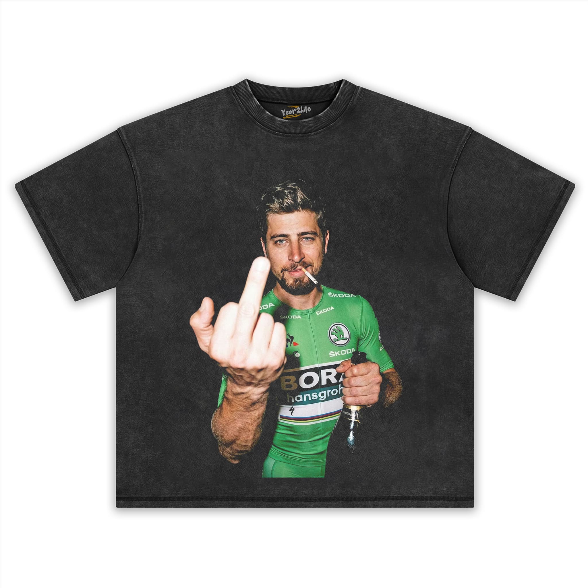 PETER SAGAN LEGEND TOUR DE FRANCE GREEN JERSEY POINTS KING V1 TANK TOP & TEE & LONG SLEEVE & LAYERED LS & HOODIE