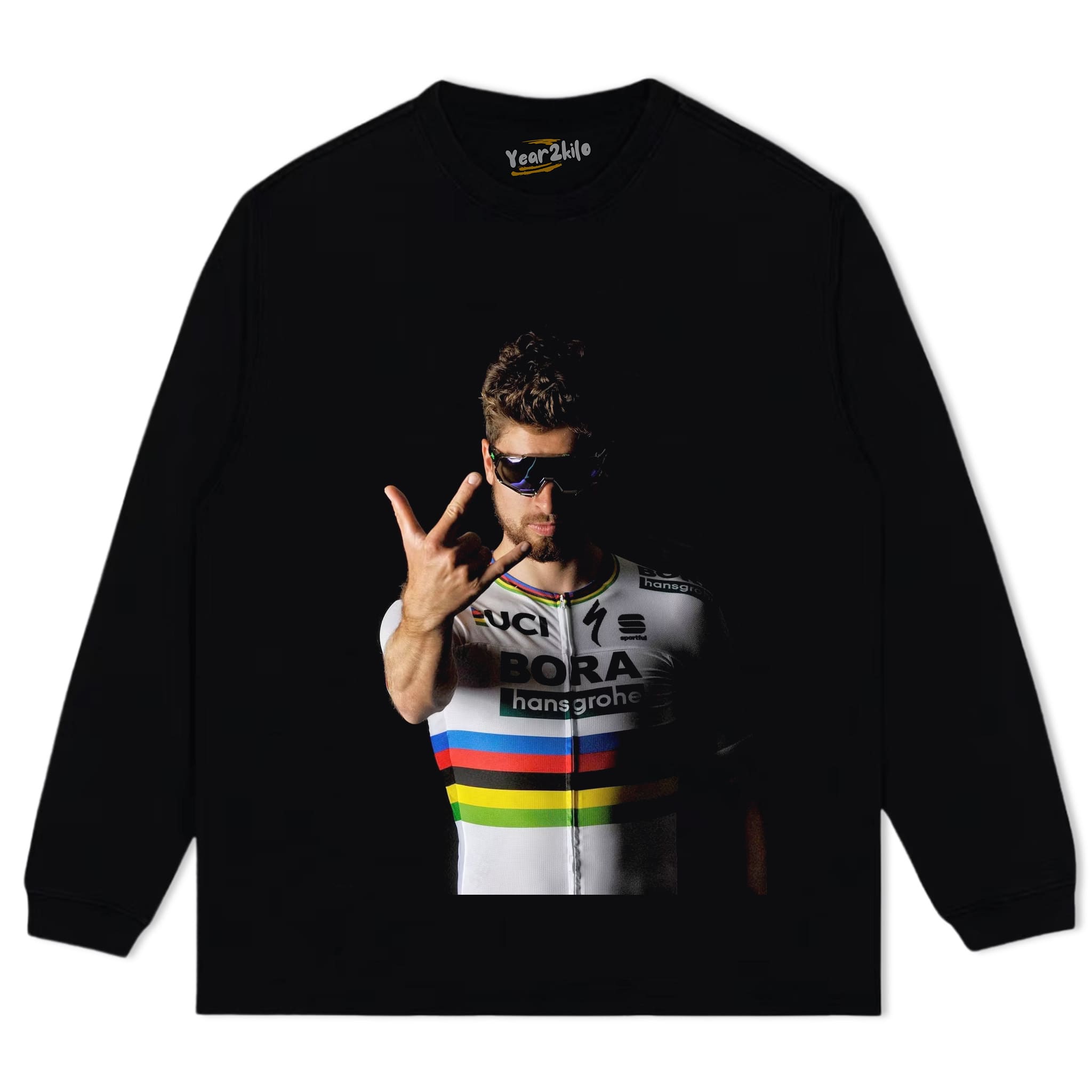 PETER SAGAN LEGEND TOUR DE FRANCE GREEN JERSEY POINTS KING V2 TANK TOP & TEE & LONG SLEEVE & LAYERED LS & HOODIE