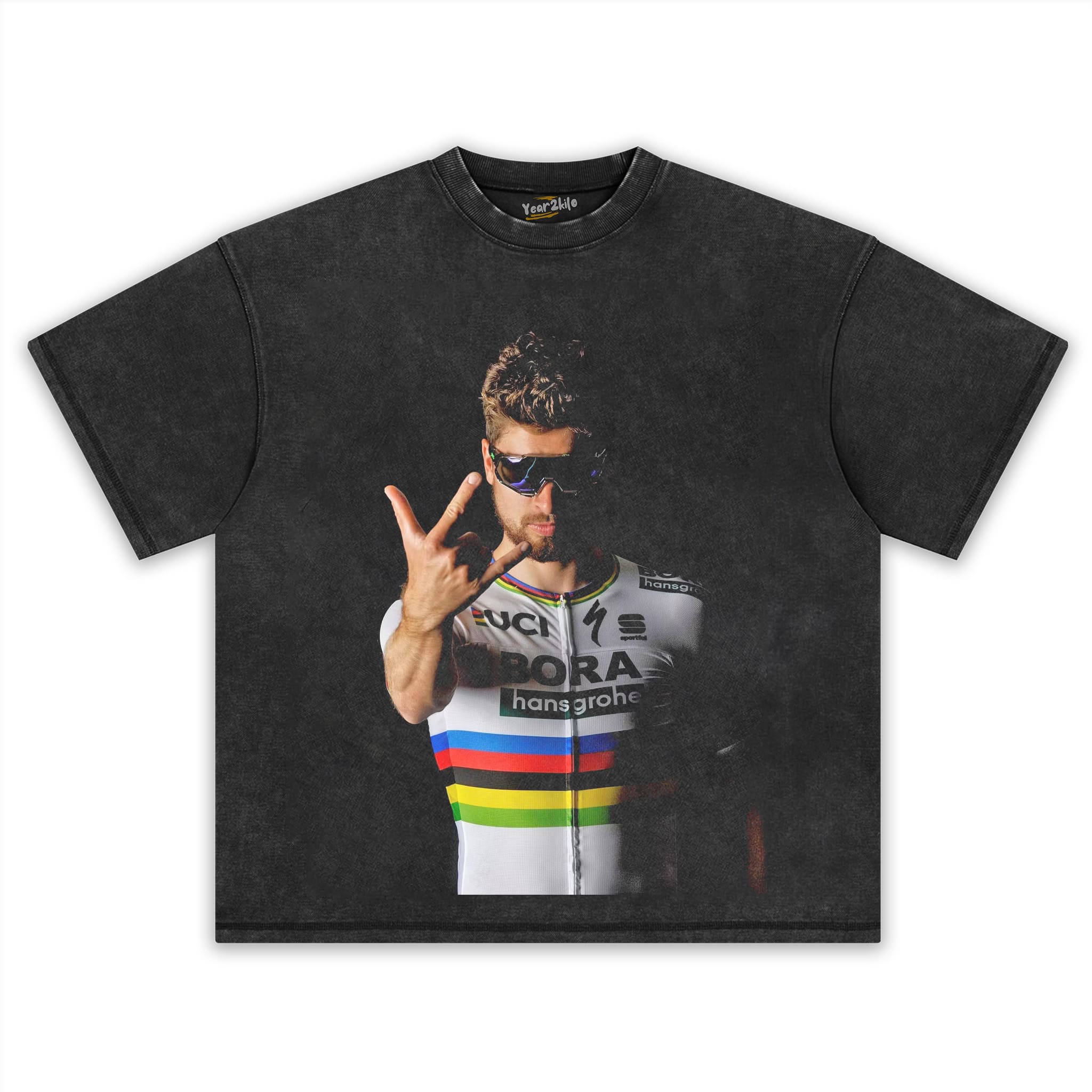 PETER SAGAN LEGEND TOUR DE FRANCE GREEN JERSEY POINTS KING V2 TANK TOP & TEE & LONG SLEEVE & LAYERED LS & HOODIE