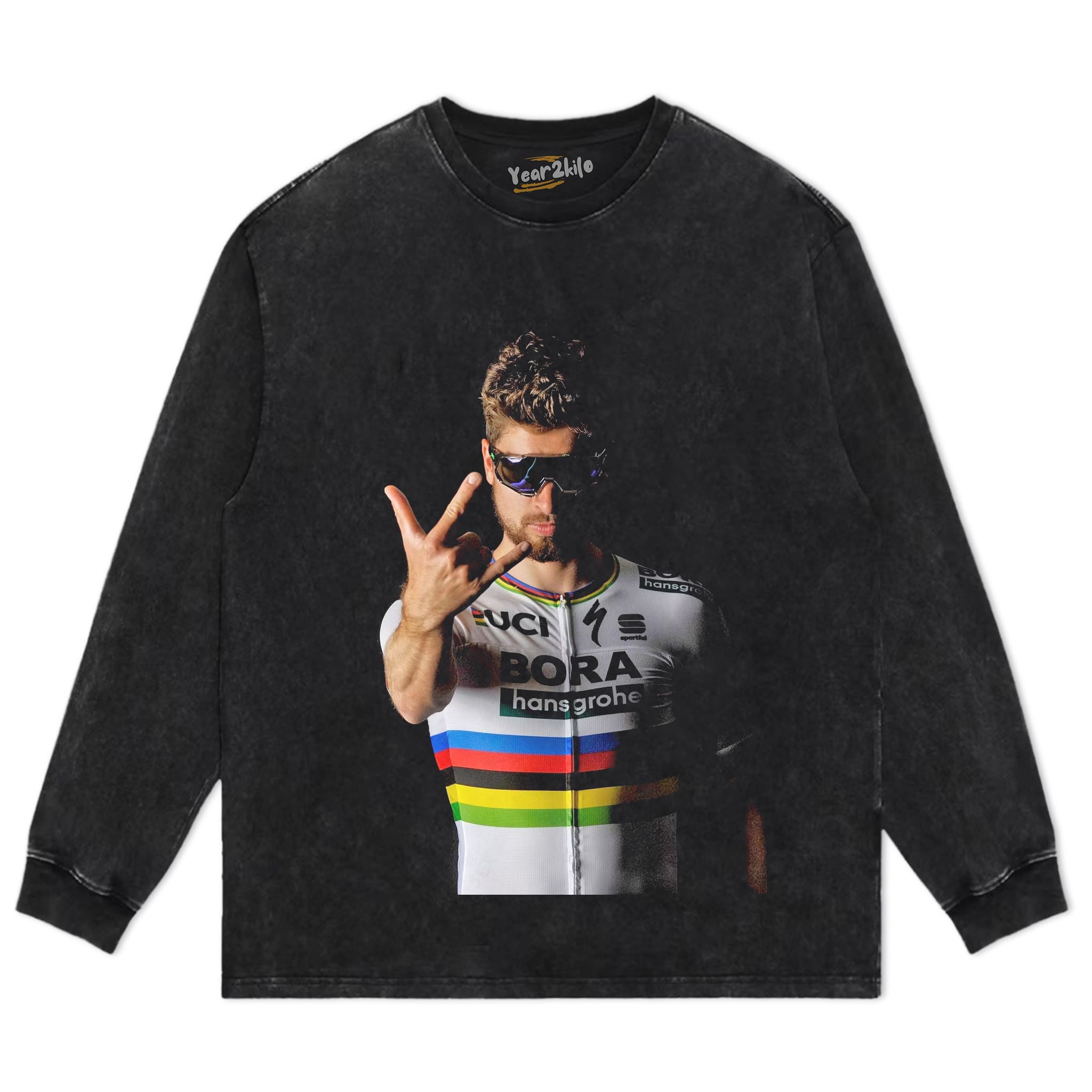 PETER SAGAN LEGEND TOUR DE FRANCE GREEN JERSEY POINTS KING V2 TANK TOP & TEE & LONG SLEEVE & LAYERED LS & HOODIE