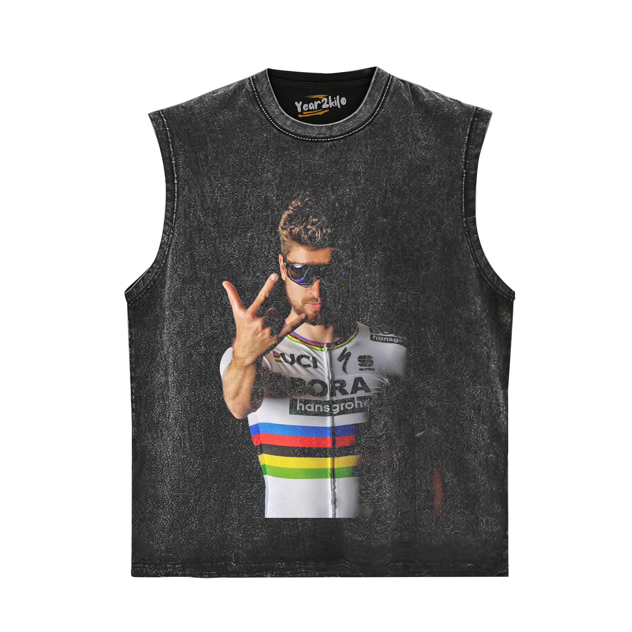 PETER SAGAN LEGEND TOUR DE FRANCE GREEN JERSEY POINTS KING V2 TANK TOP & TEE & LONG SLEEVE & LAYERED LS & HOODIE