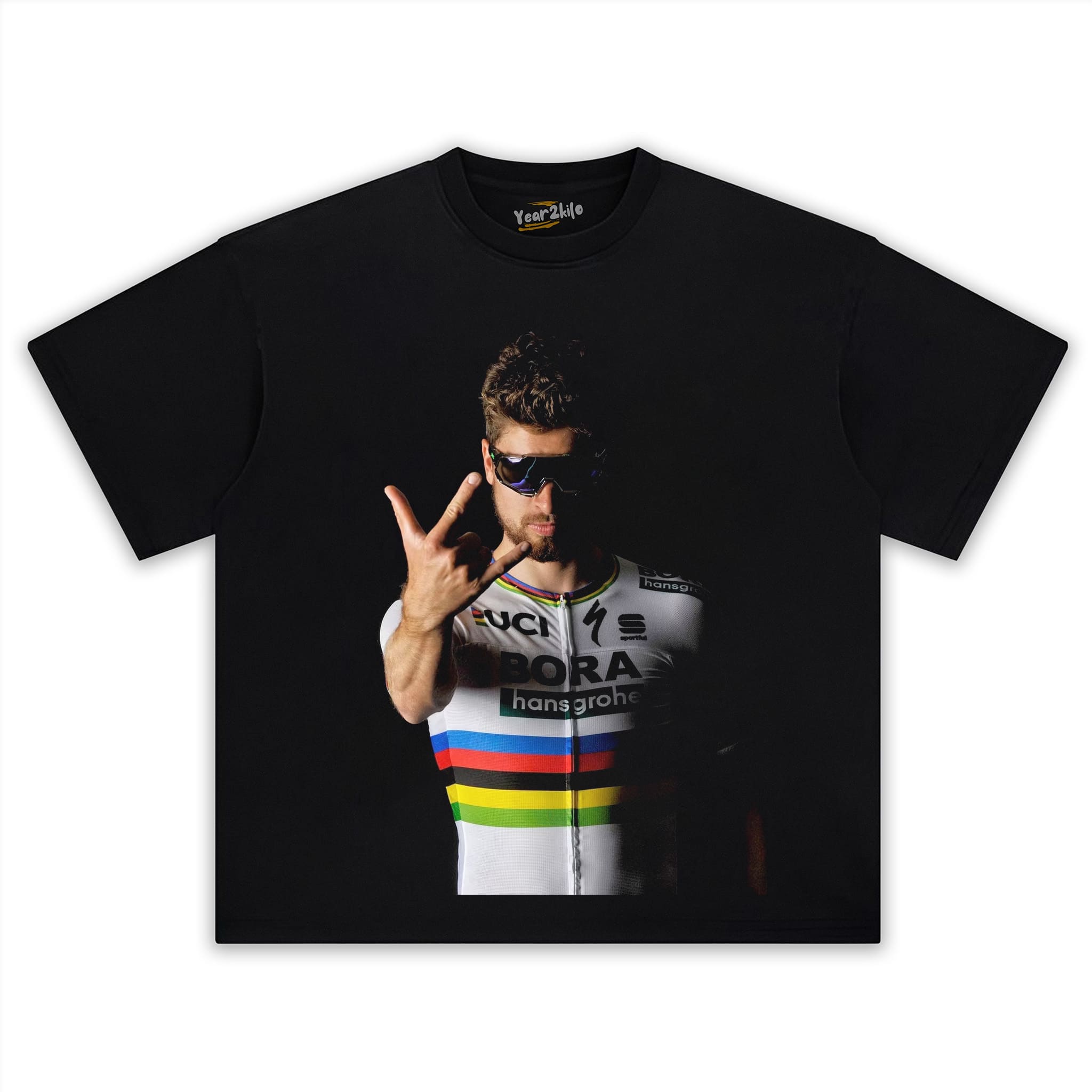 PETER SAGAN LEGEND TOUR DE FRANCE GREEN JERSEY POINTS KING V2 TANK TOP & TEE & LONG SLEEVE & LAYERED LS & HOODIE