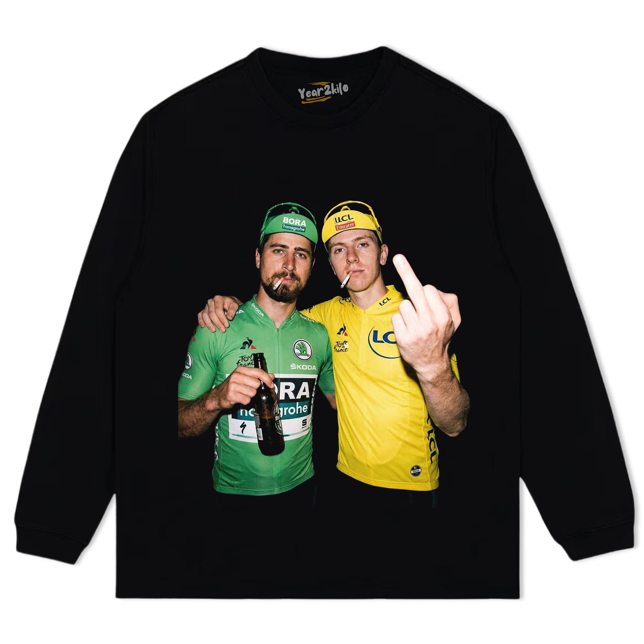 PETER SAGAN & TADEJ POGAČAR 2026 V1 TANK TOP & TEE & LONG SLEEVE & LAYERED LS & HOODIE