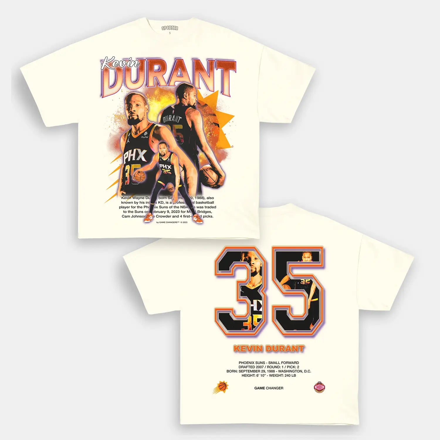 PHX KEVIN DURANT TEE - Year2kilo
