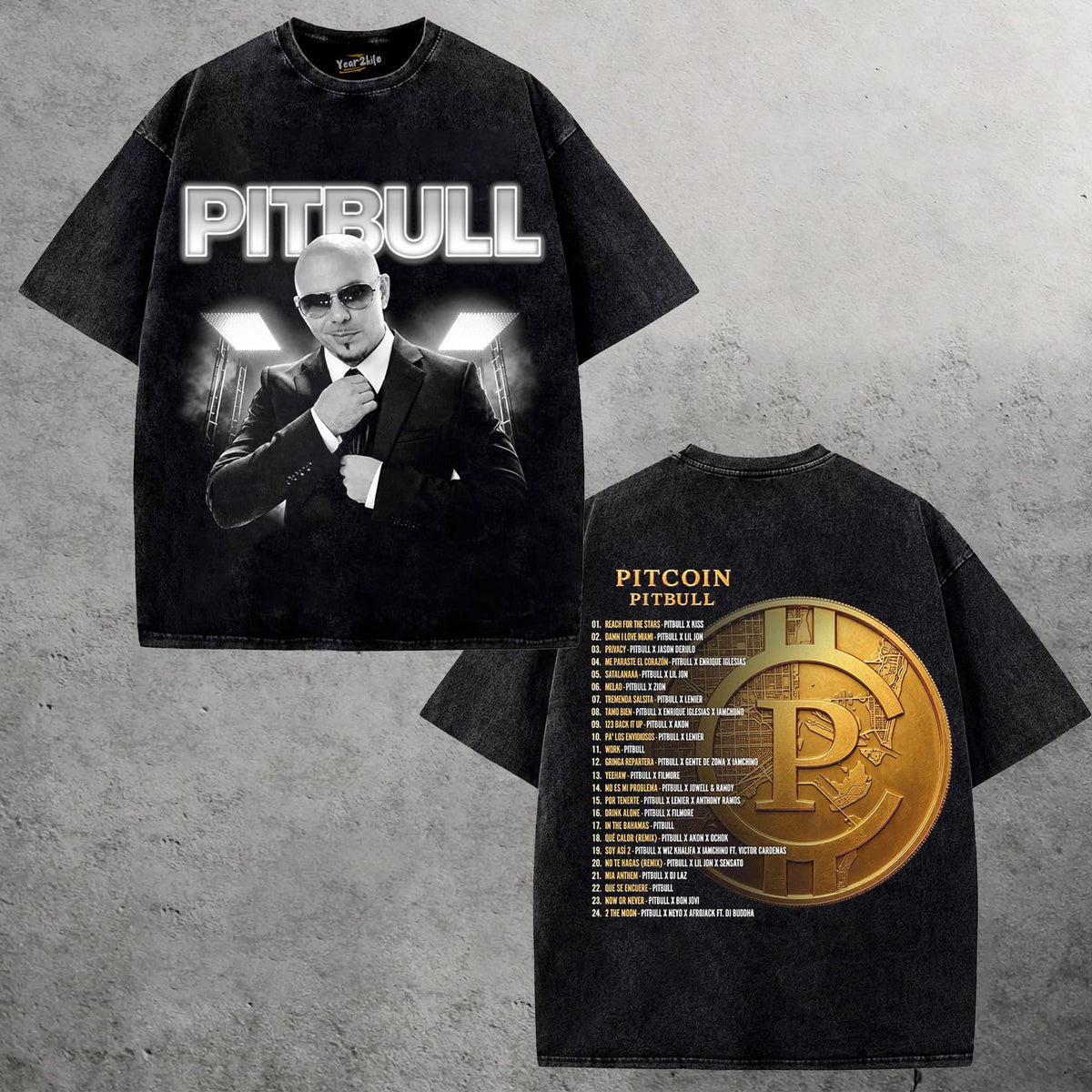 PITBULL - PITCOIN TANK TOP & TEE