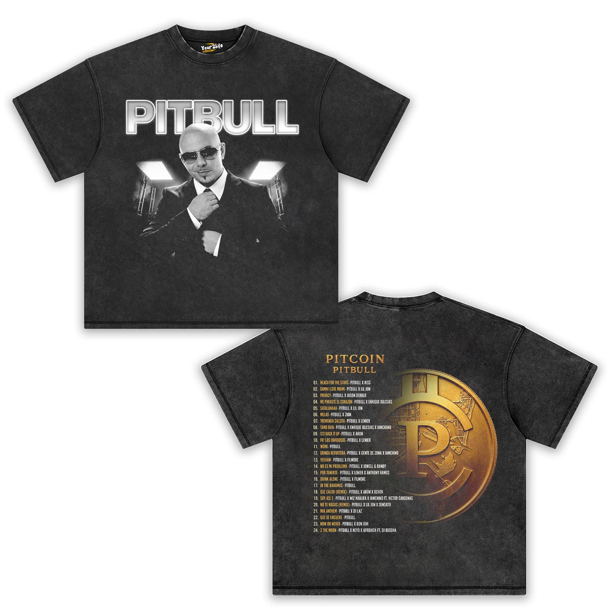 PITBULL - PITCOIN TANK TOP & TEE