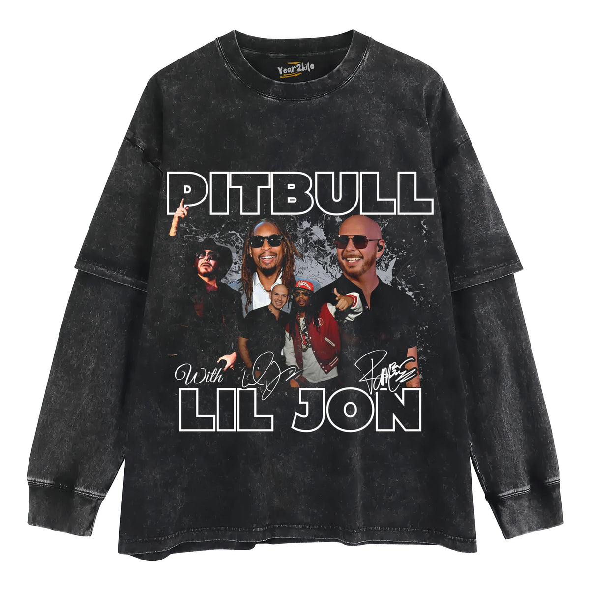 PITBULL & LIL JON TANK TOP & TEE & LONG SLEEVE & LAYERED LS & HOODIE